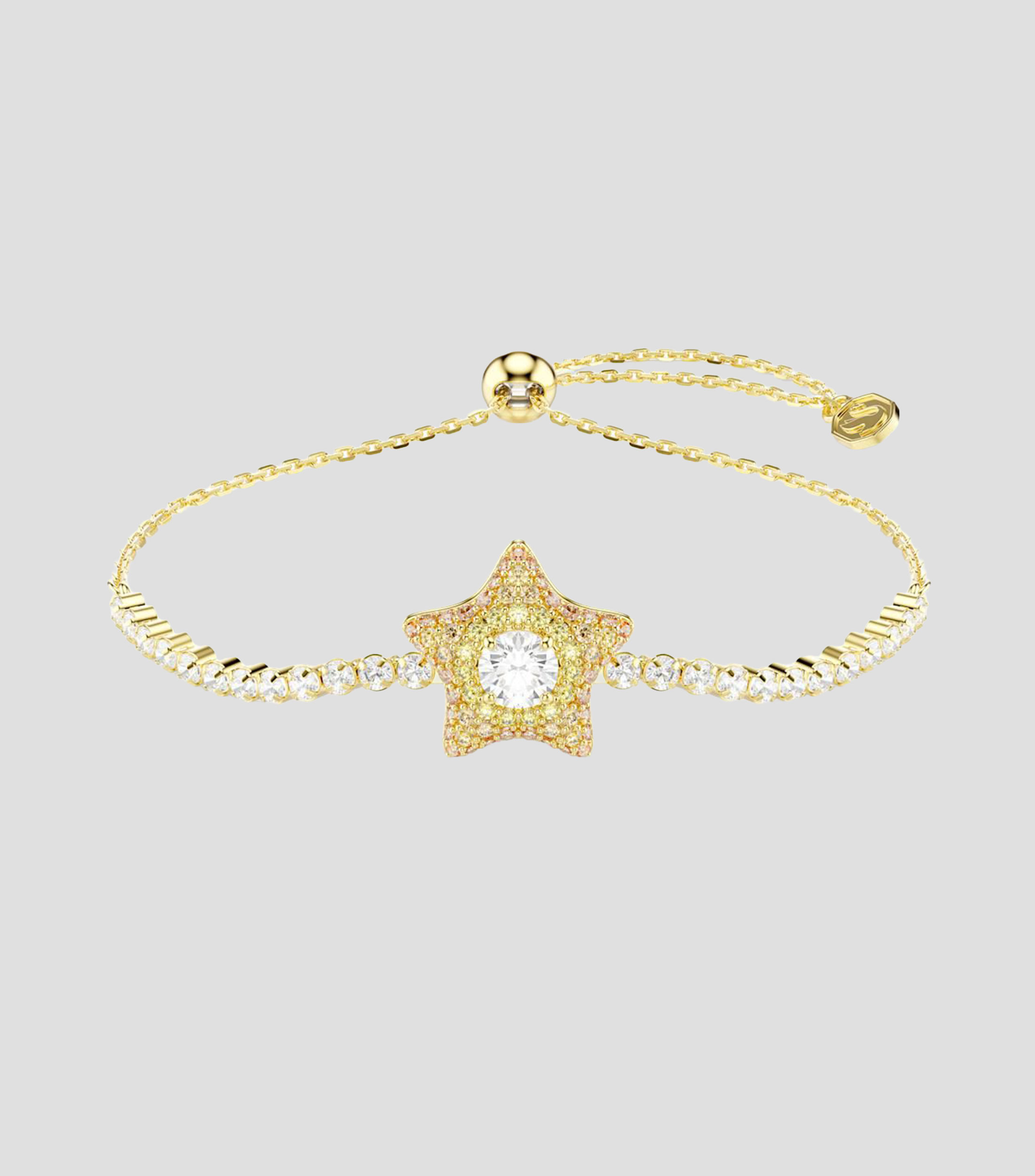 Brazalete con dije de estrella y cristales incrustados Sublima Mujer