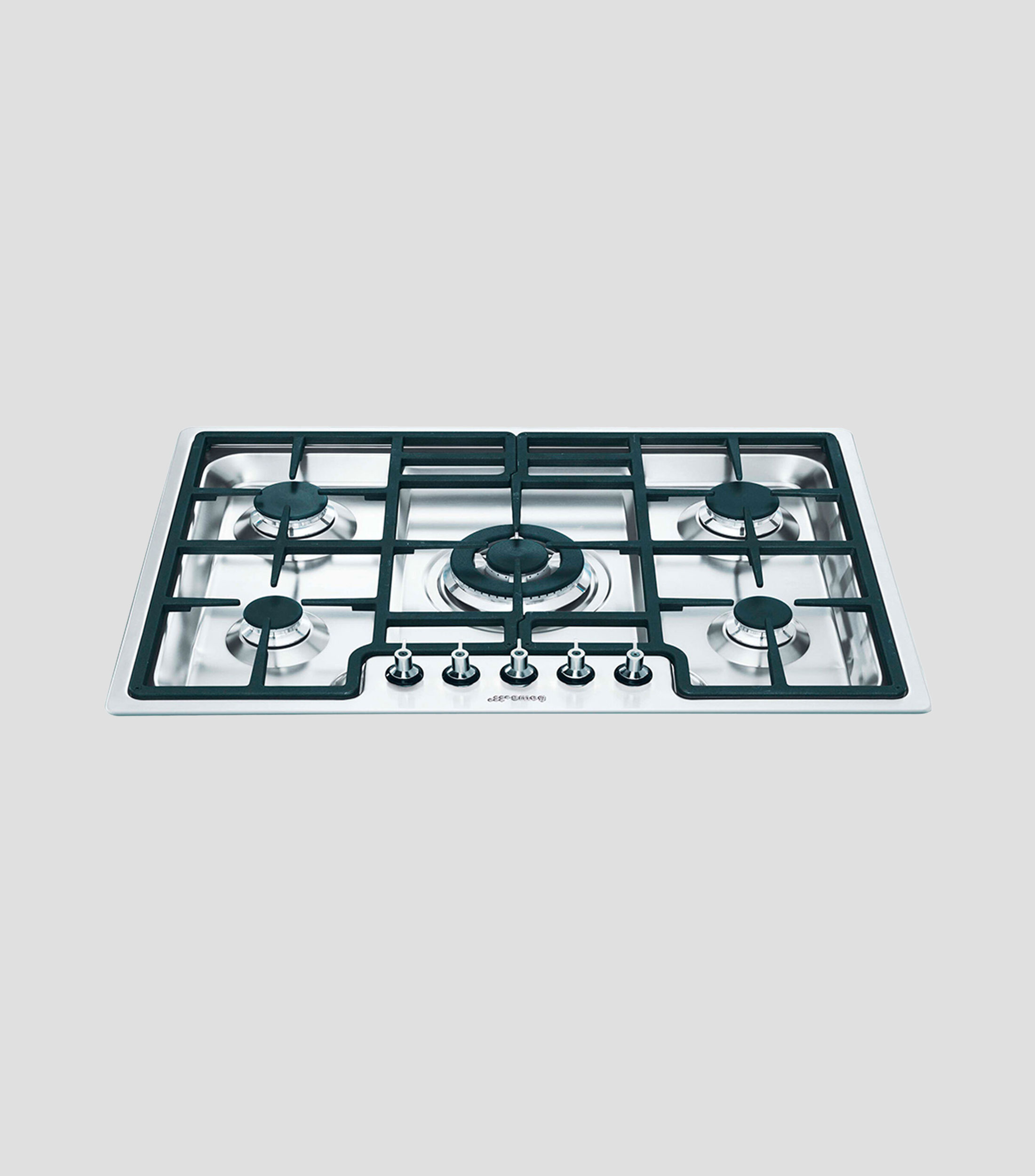Parrilla de Gas PGF75K-4 5 quemadores en Acero inoxidable