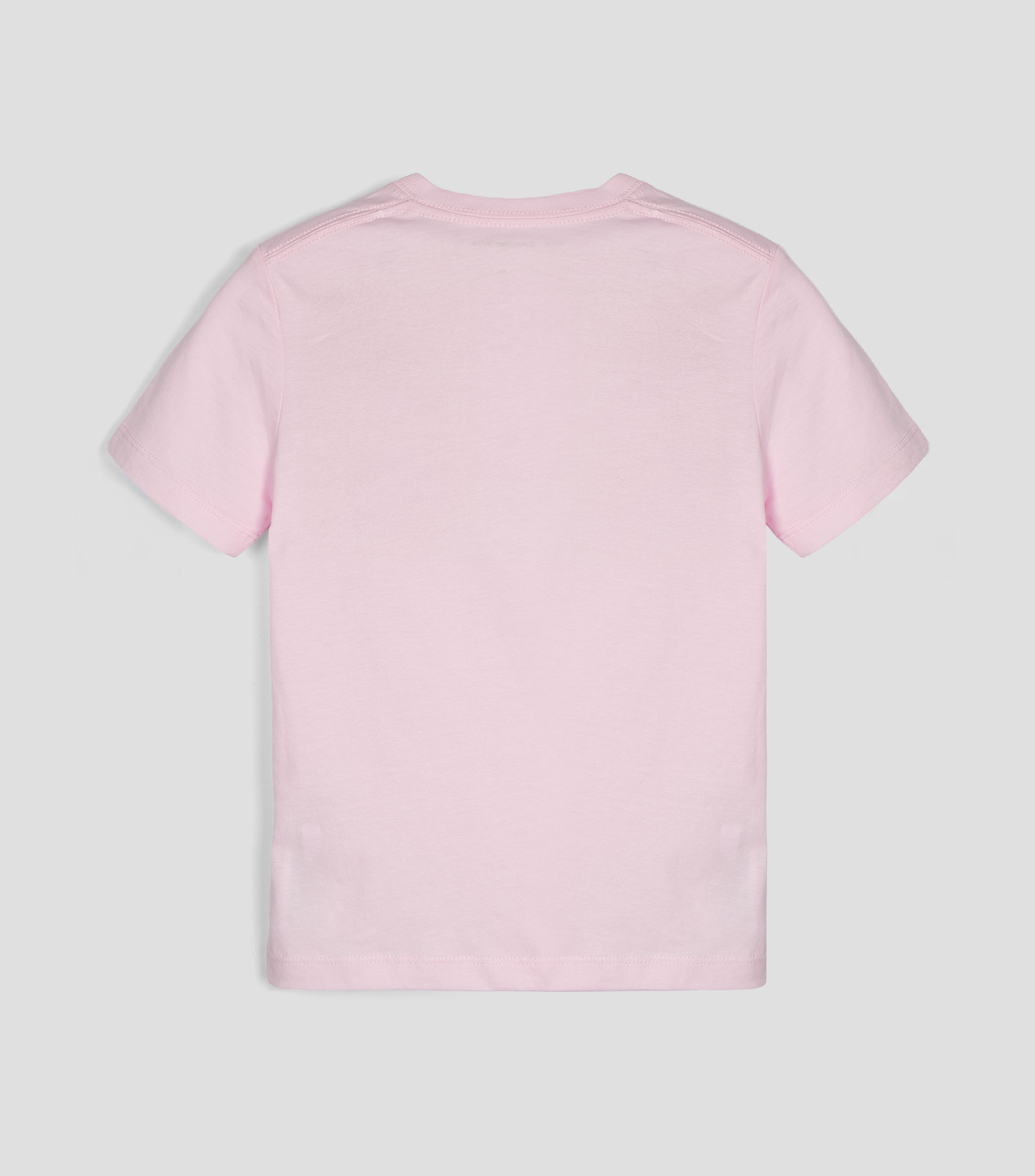 Playera cuello redondo manga corta lisa Niña