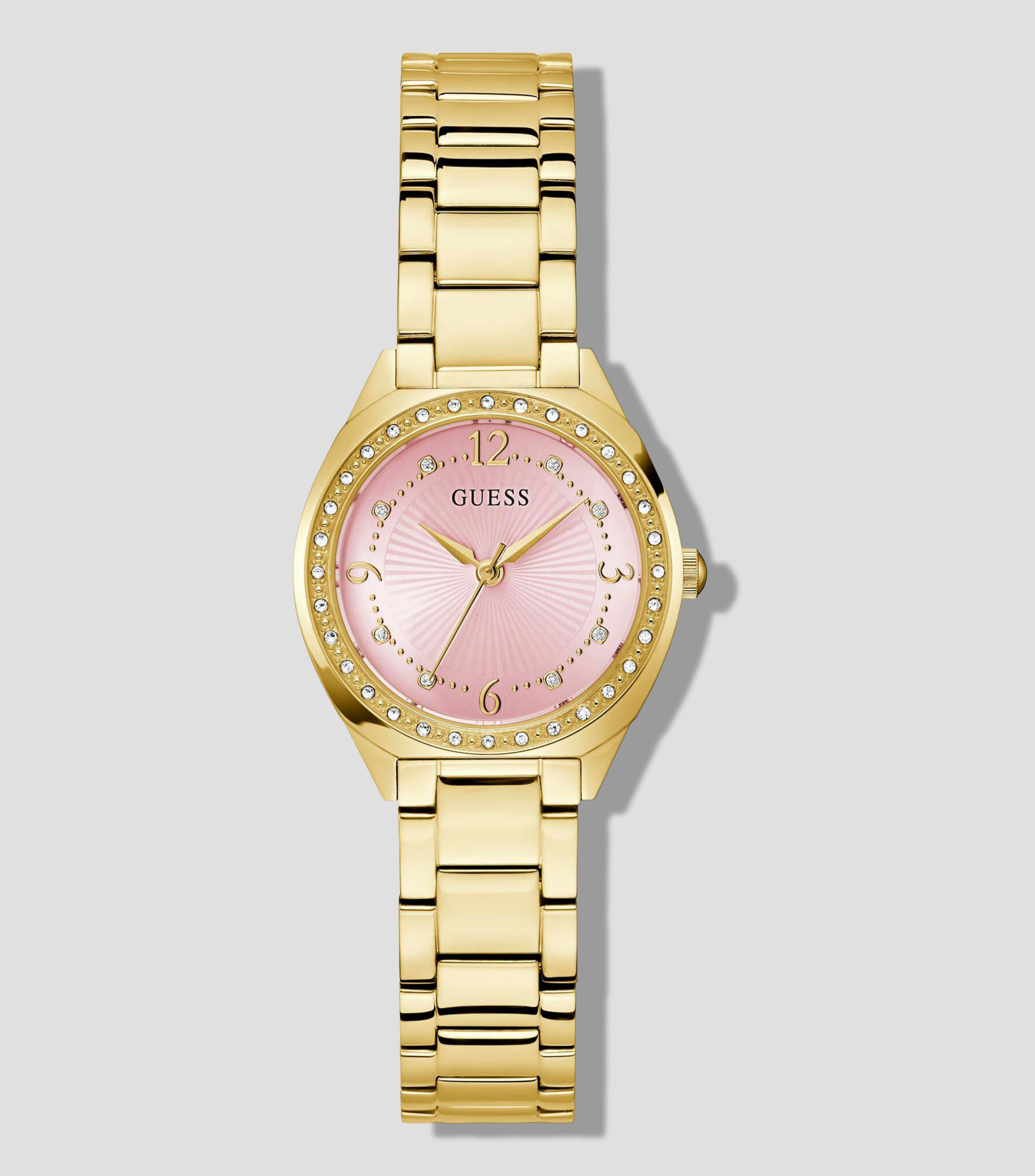 Reloj para Mujer Charlotte casual Rosa, Dorado