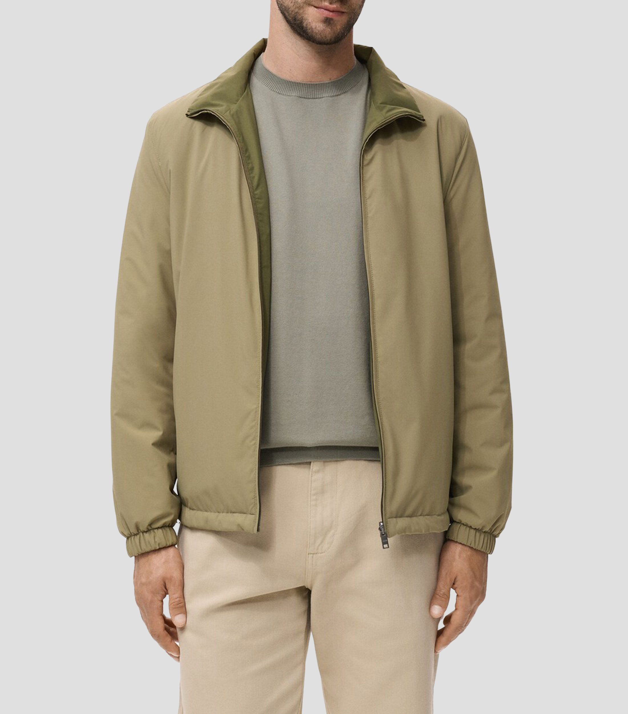 Chamarra Acolchada Reversible Hombre