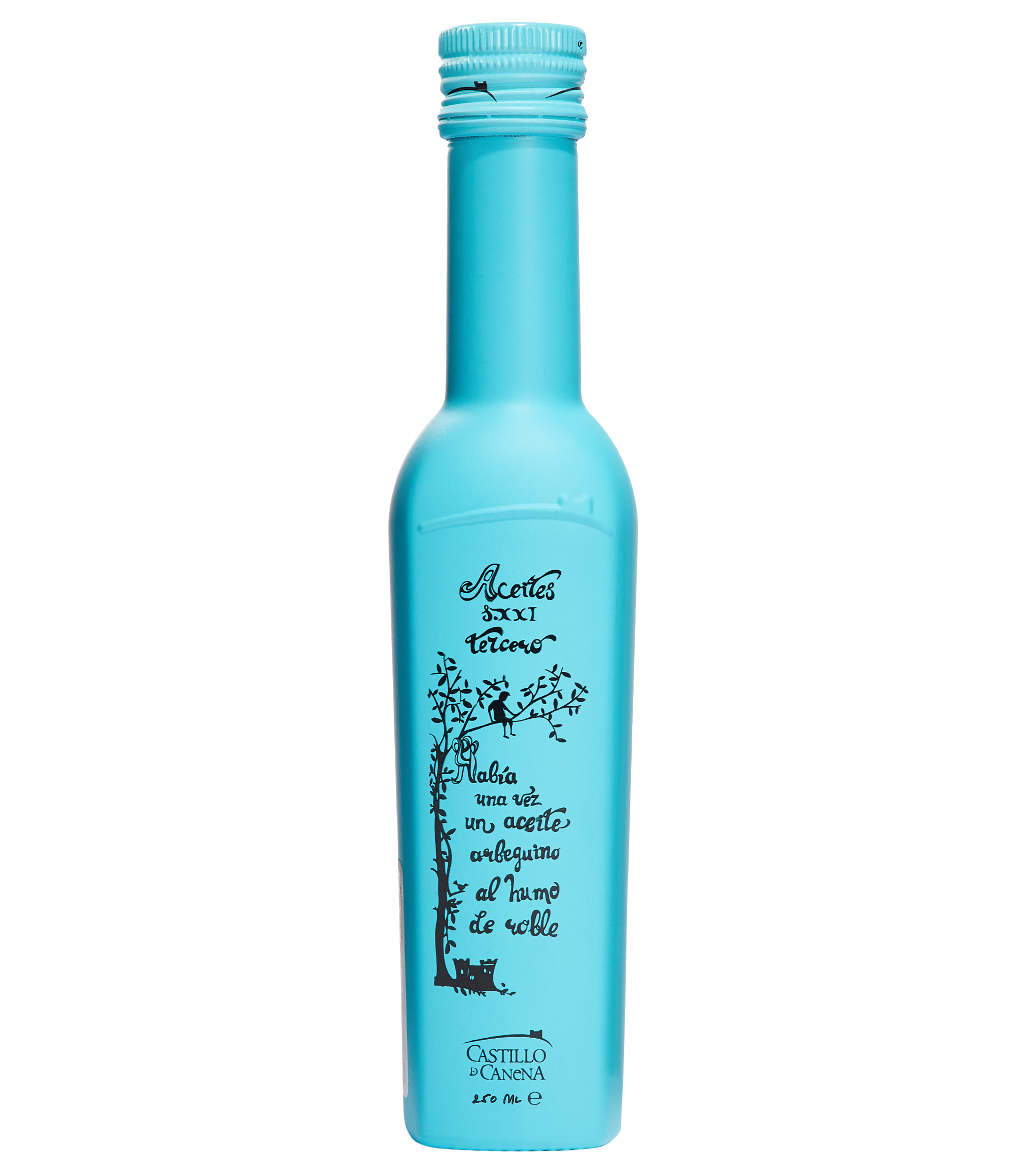 Aceite de Oliva Arbequina Ahumada con Roble, 250 ml