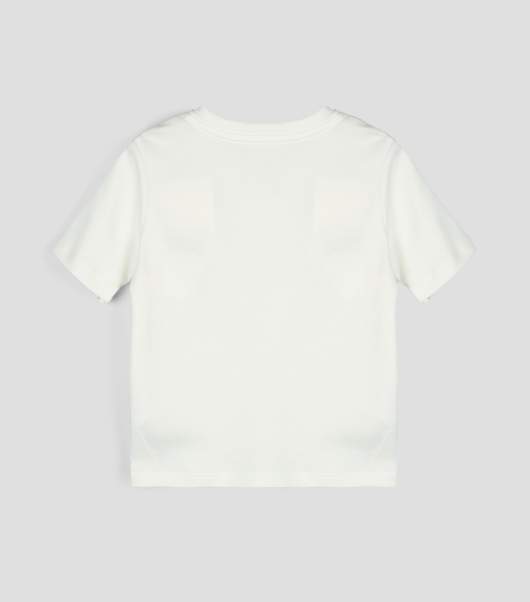 Playera de cuello redondo manga corta estampada Bebé