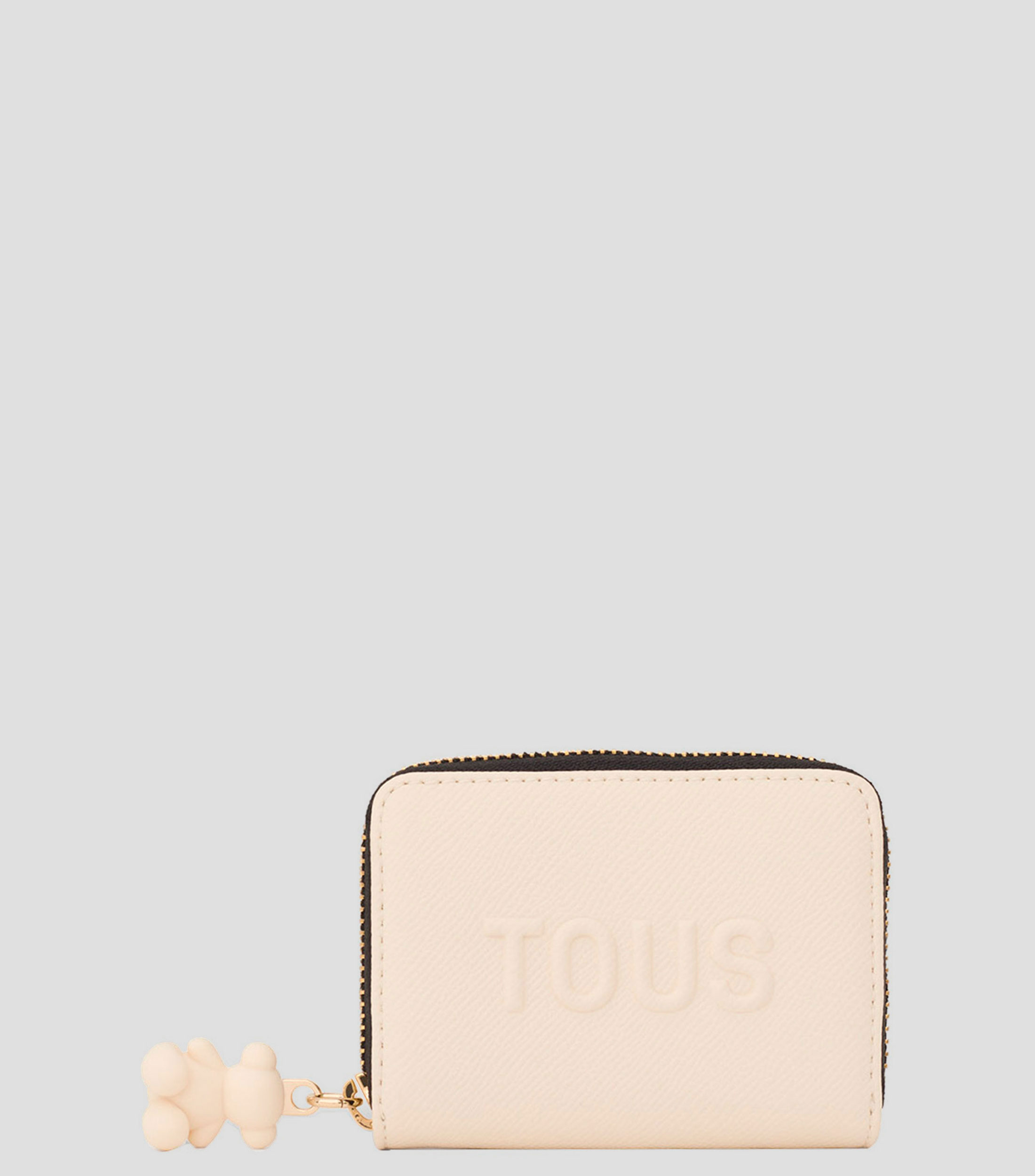 Monedero beige La Rue New liso Mujer
