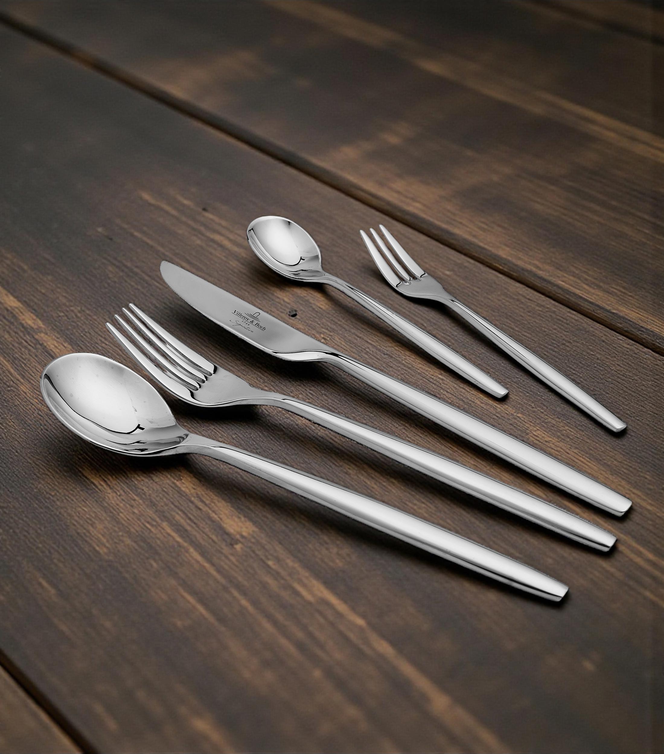 Set de cubiertos 30 Piezas MetroChic en acero inoxidable