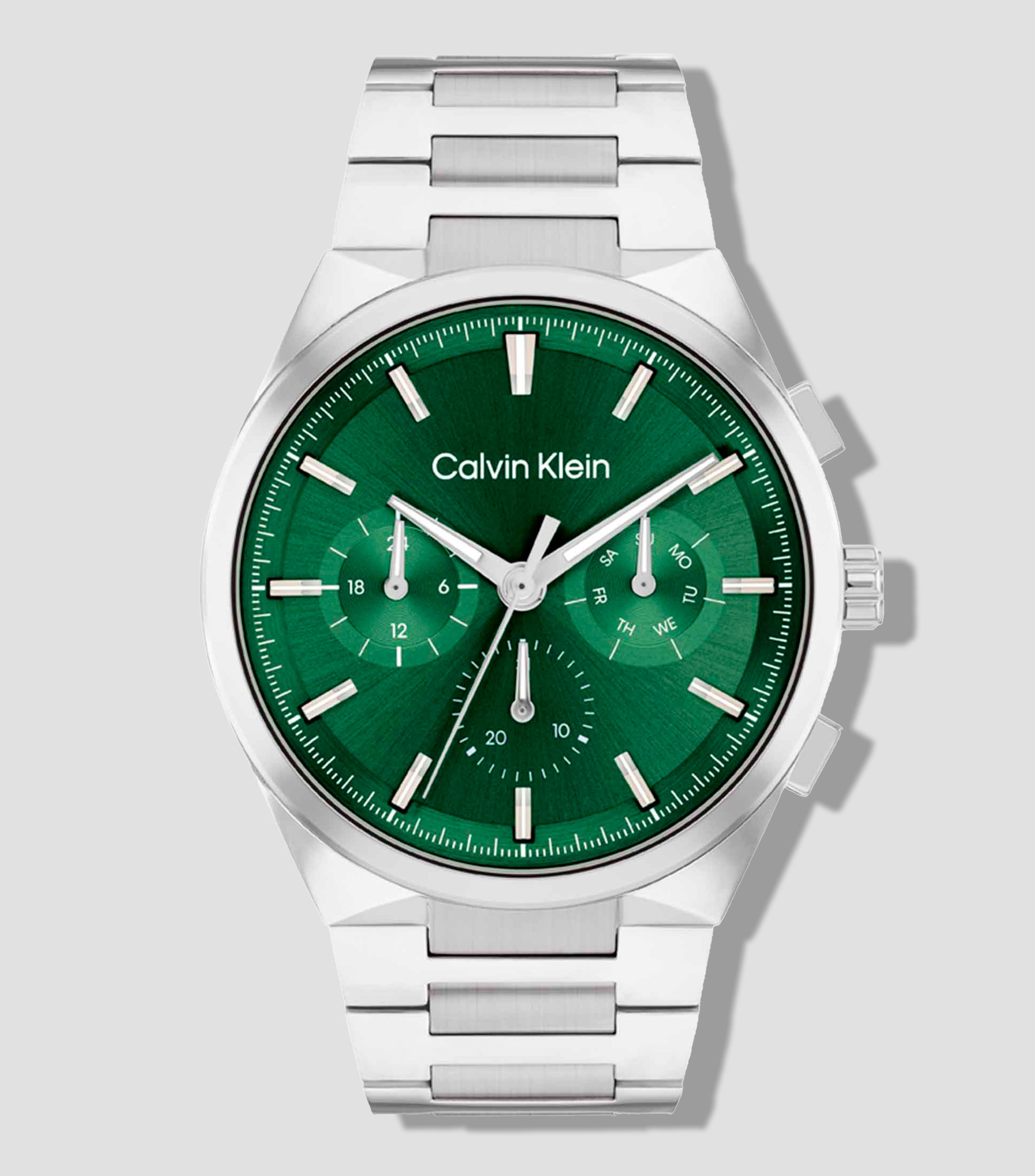 Reloj para Hombre Casual Plateado