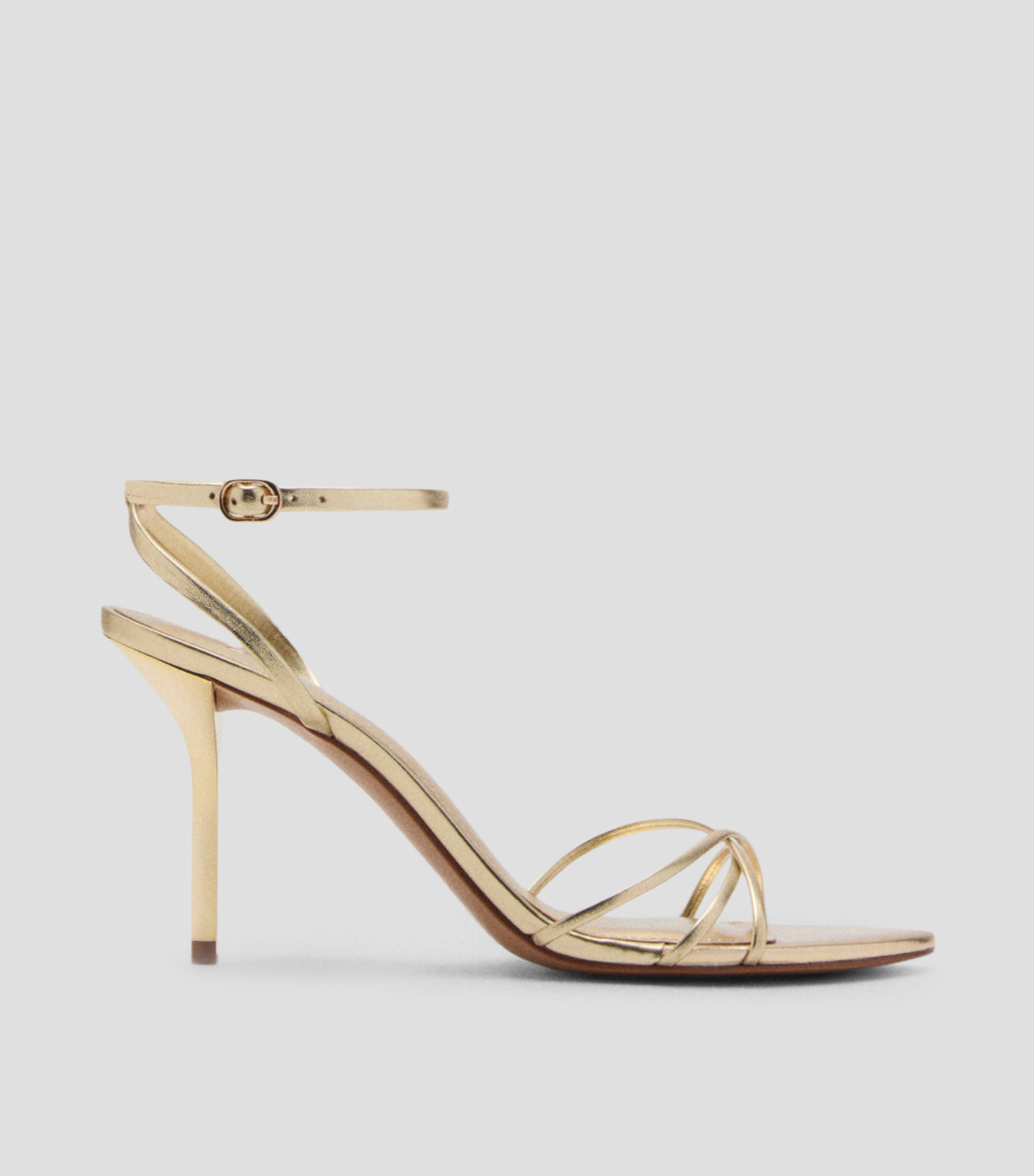 Sandalias con Tacón Aguja de 9 cm Mujer