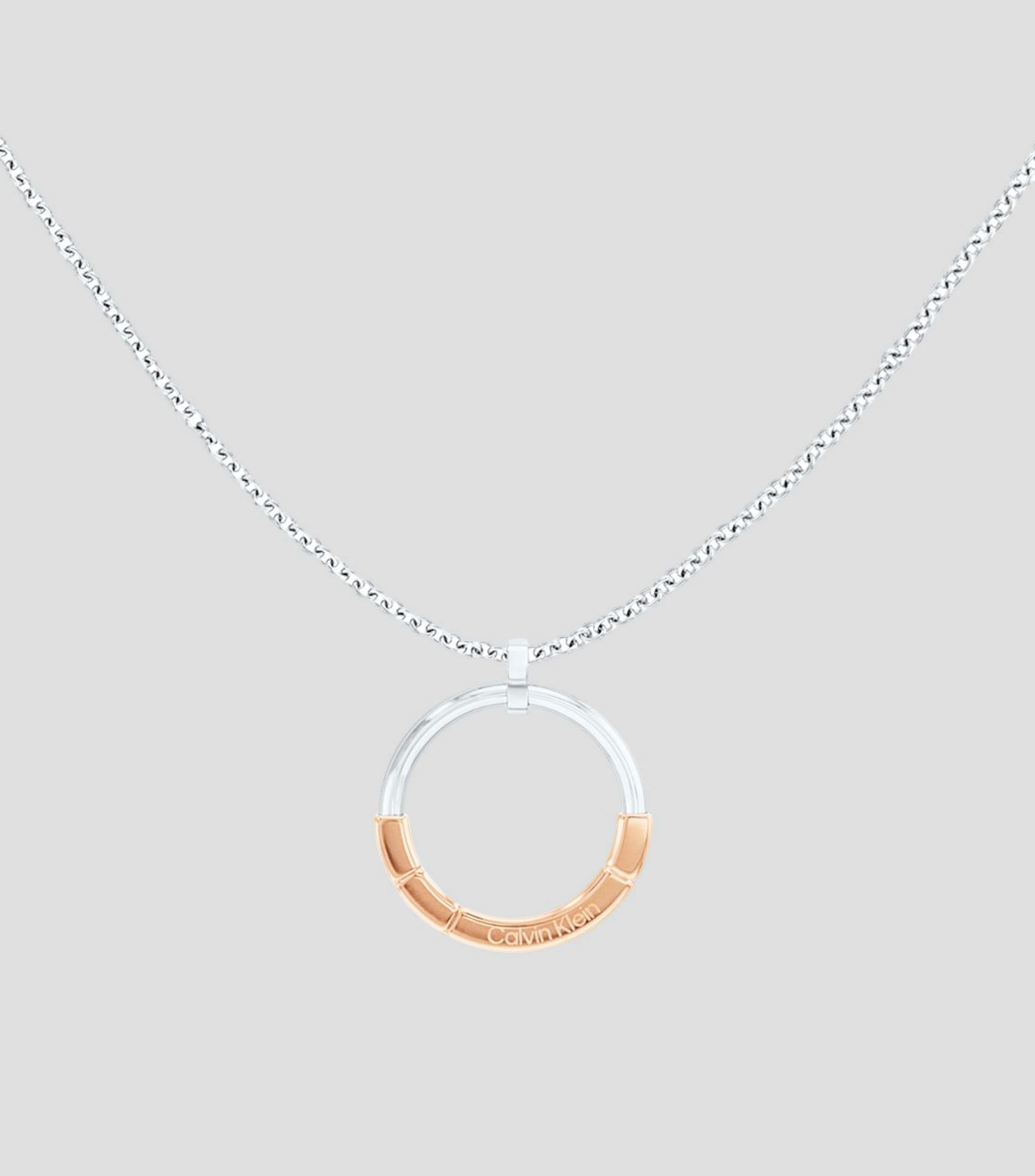 Collar con anilla Mujer