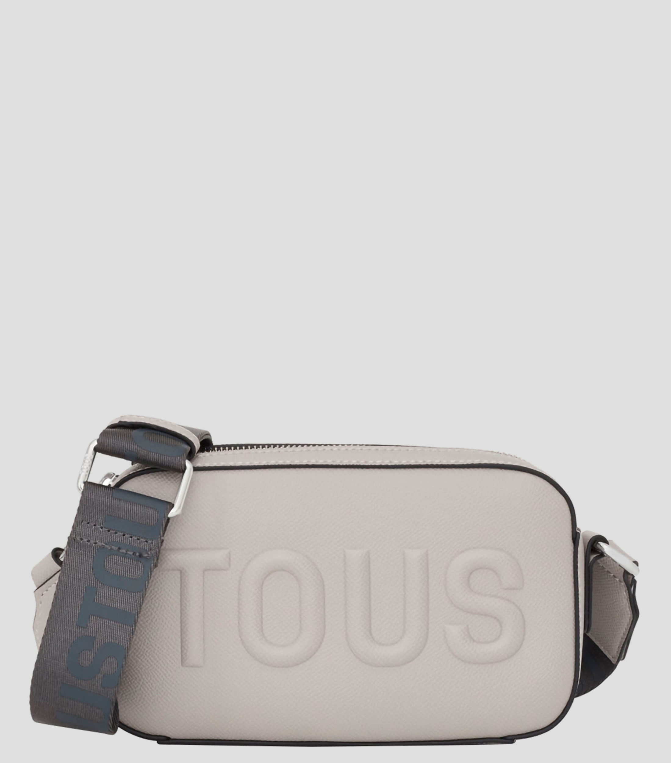 Bolso crossbody gris La Rue New con logo Mujer
