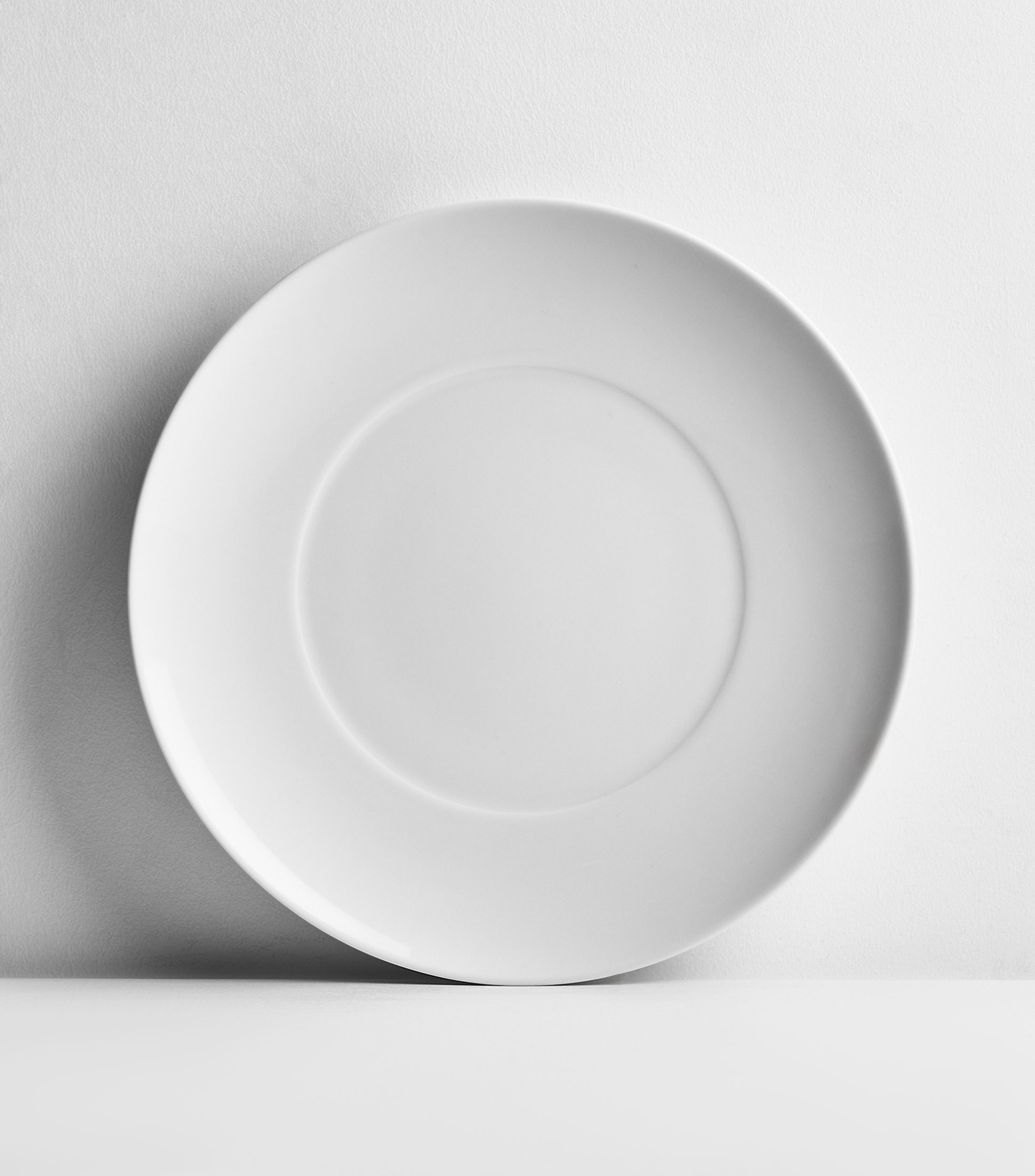 Plato para postre Domo blanco