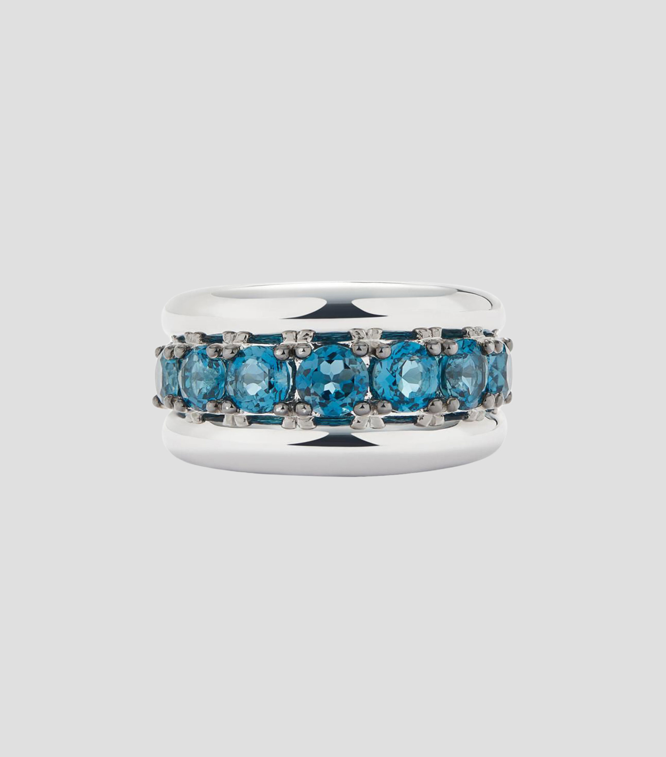 Anillo en plata .925 con diamante Mujer