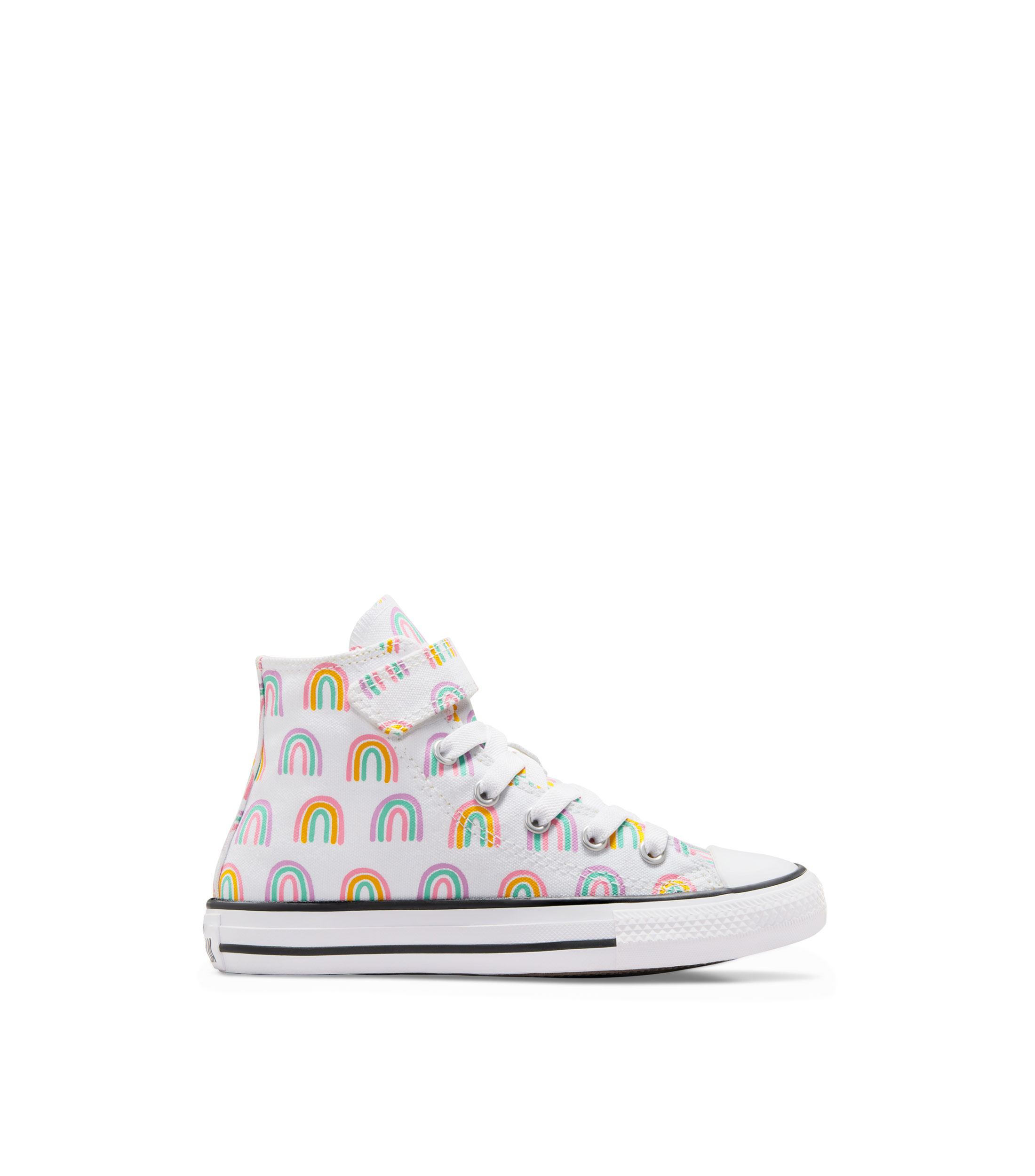 Converse Tenis casuales tipo bot n con arco ris Chuck Ni a El
