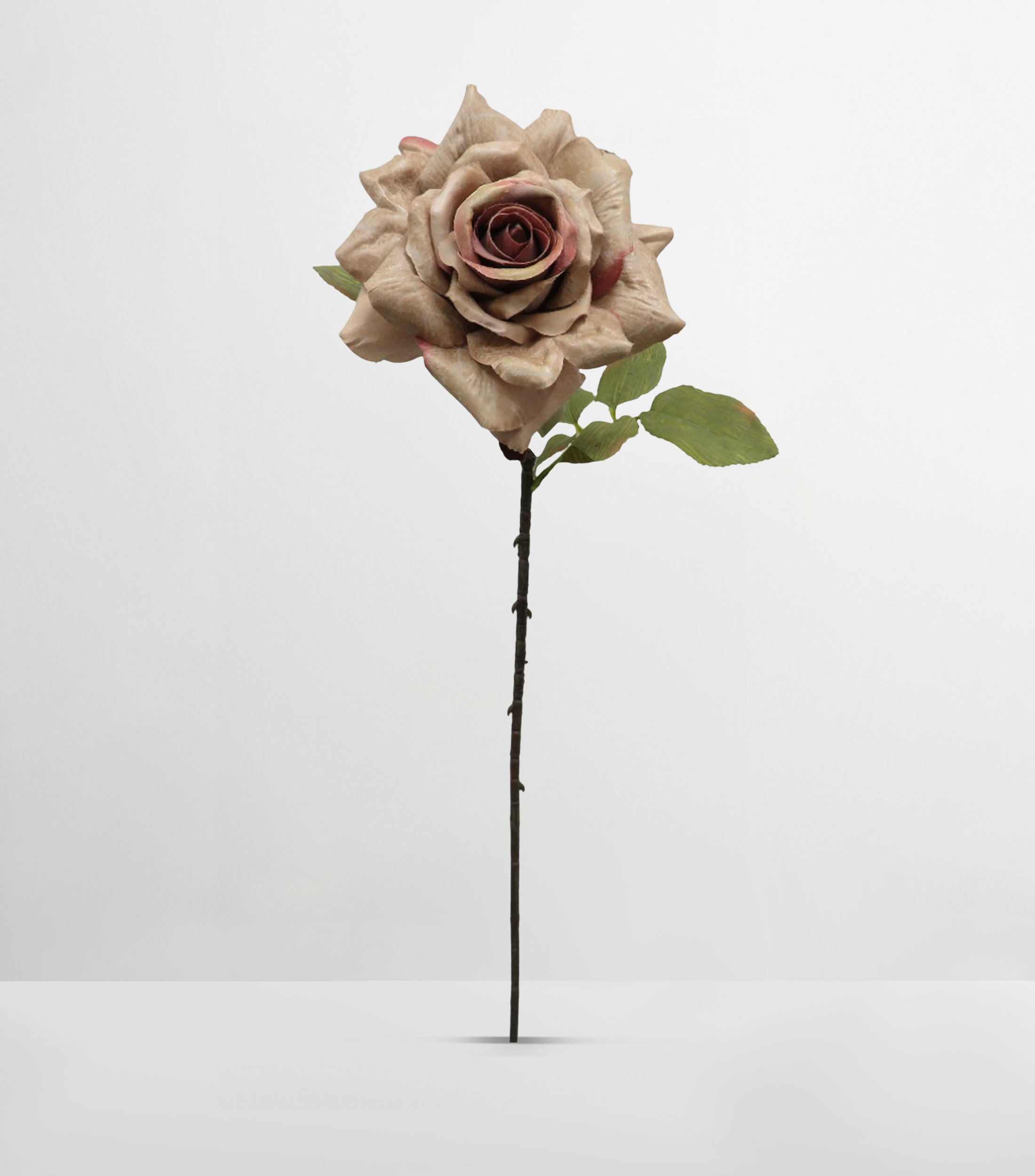 Flor decorativa Rosa Malva, artificial