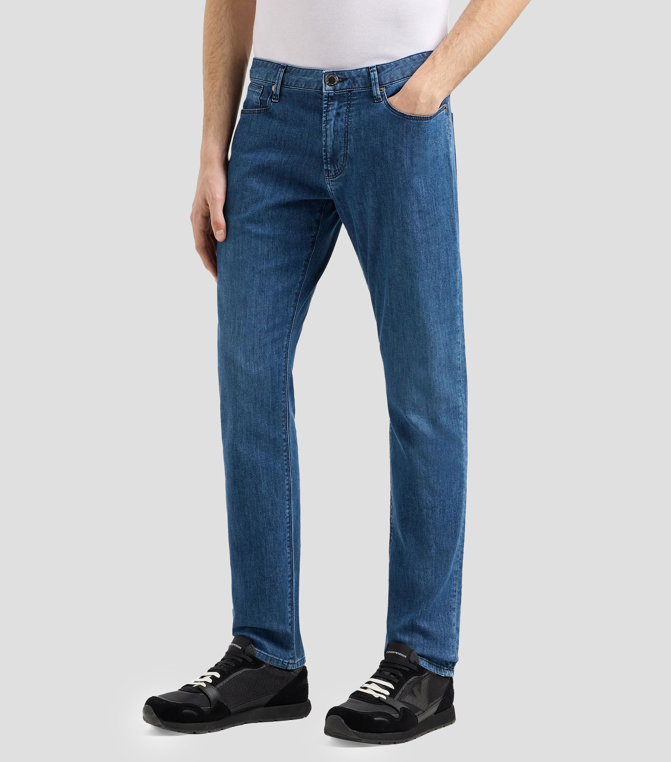 Jeans de corte recto Hombre