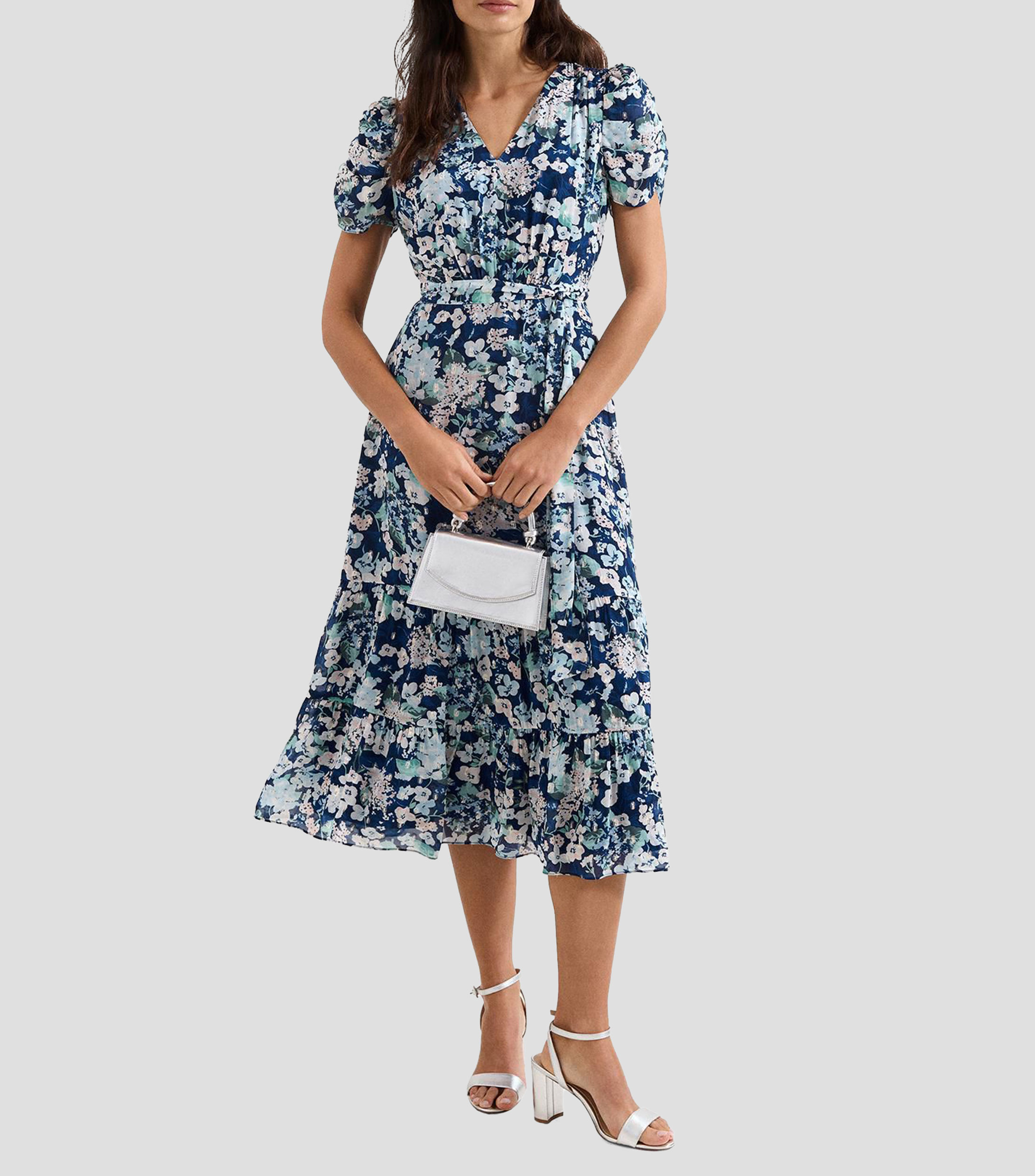 Vestido midi con estampado Azalea Fil Mujer