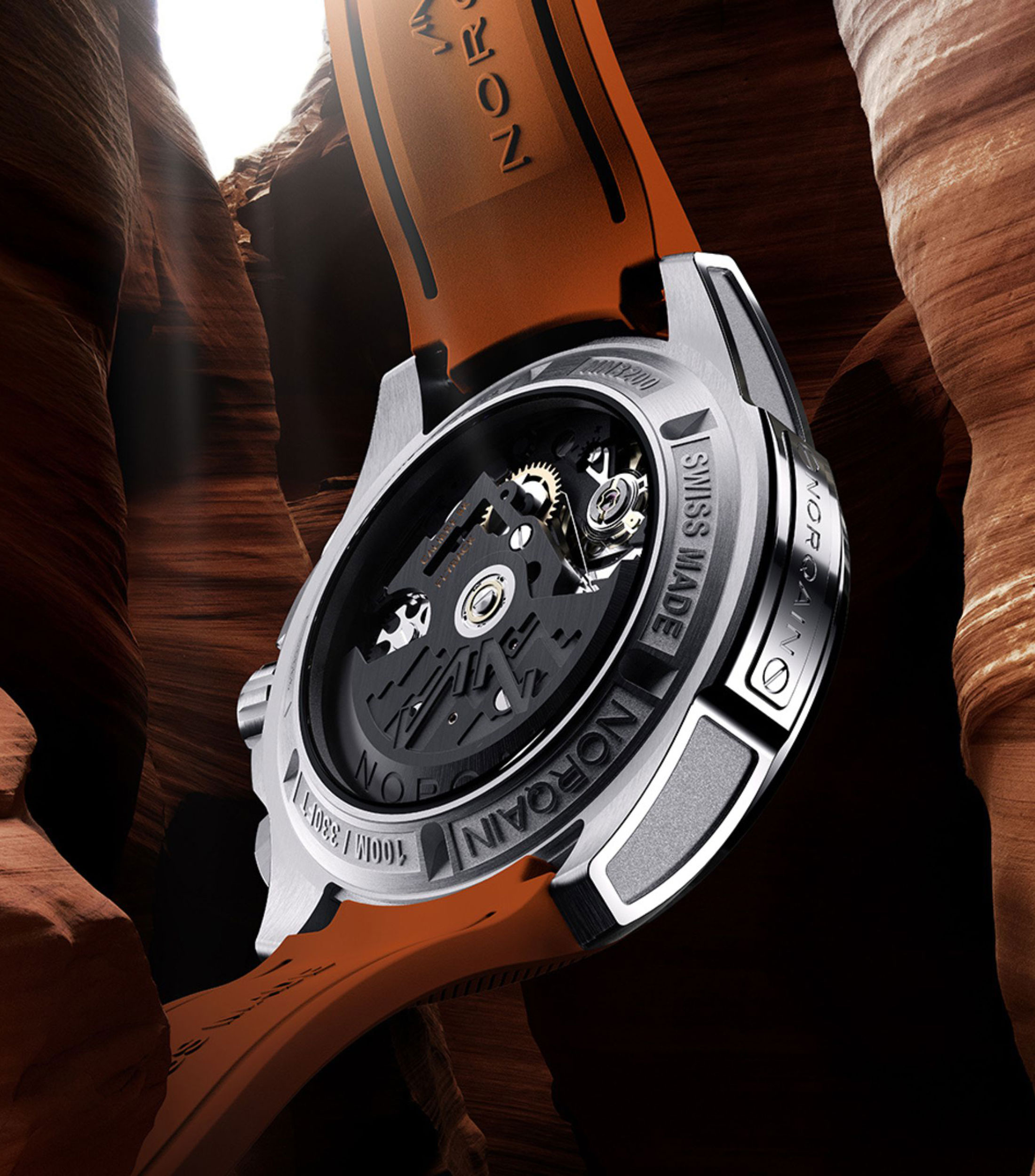 Reloj para Hombre Wild One deportivo plateado