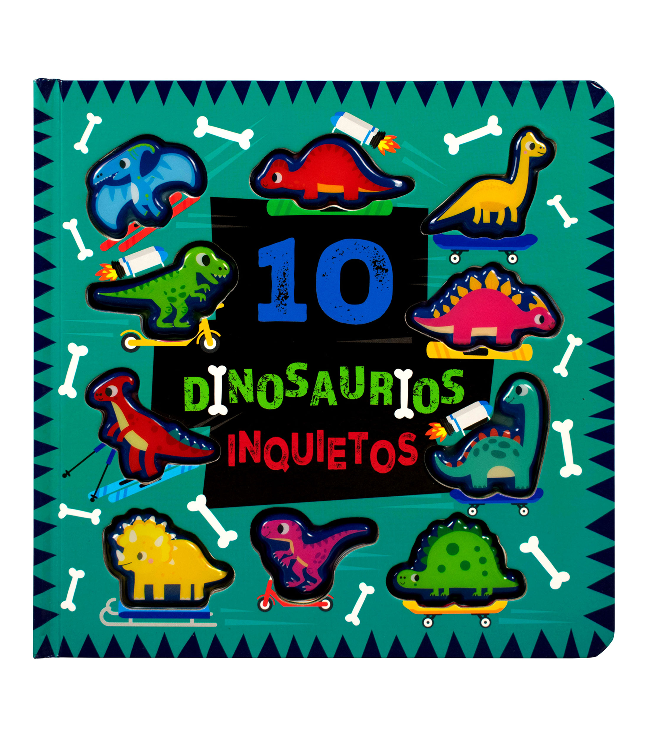 Infantiles10 Dinosaurios Inquietos, Varios