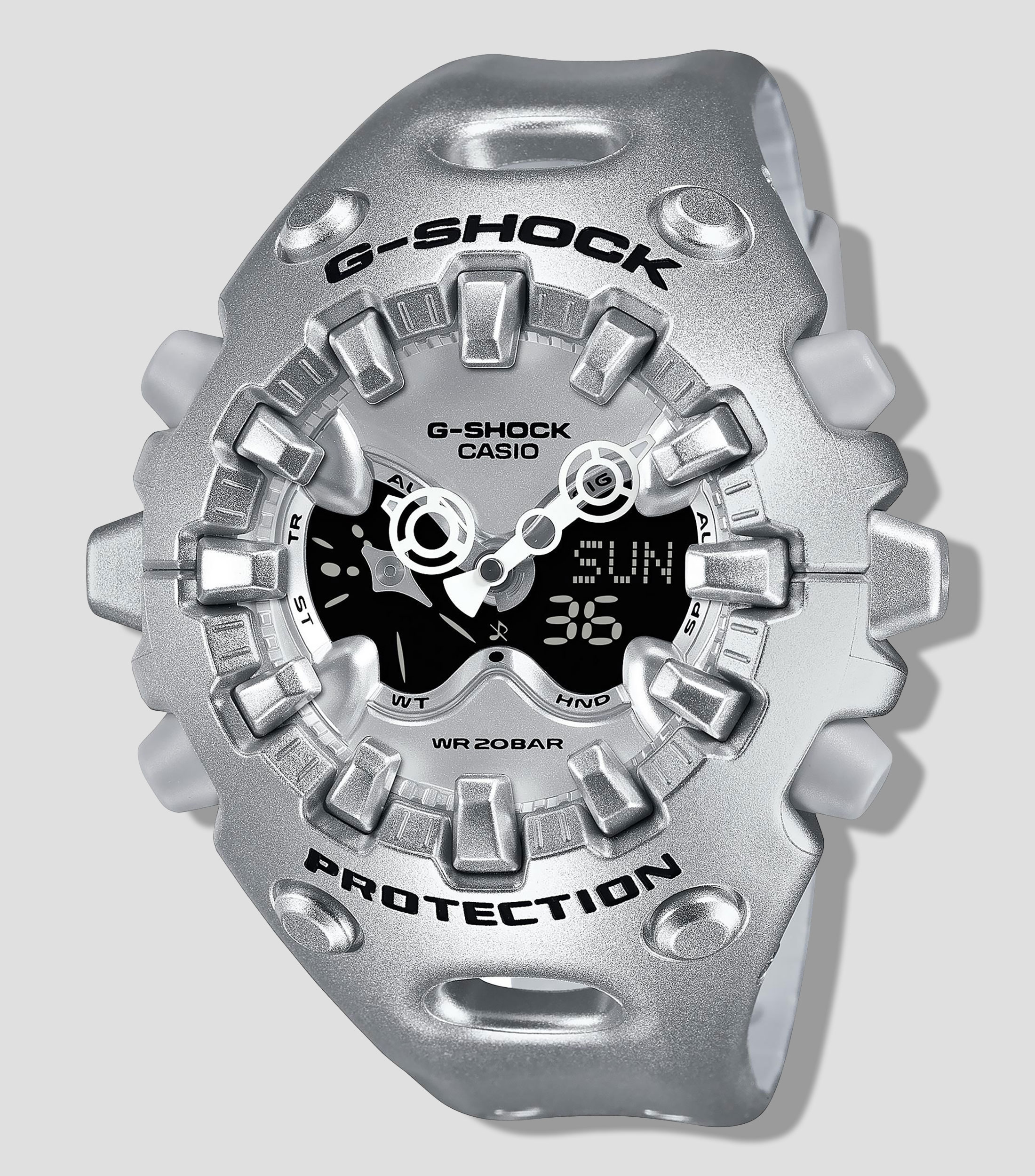 Reloj G-Shock para hombre Casual, Plateado