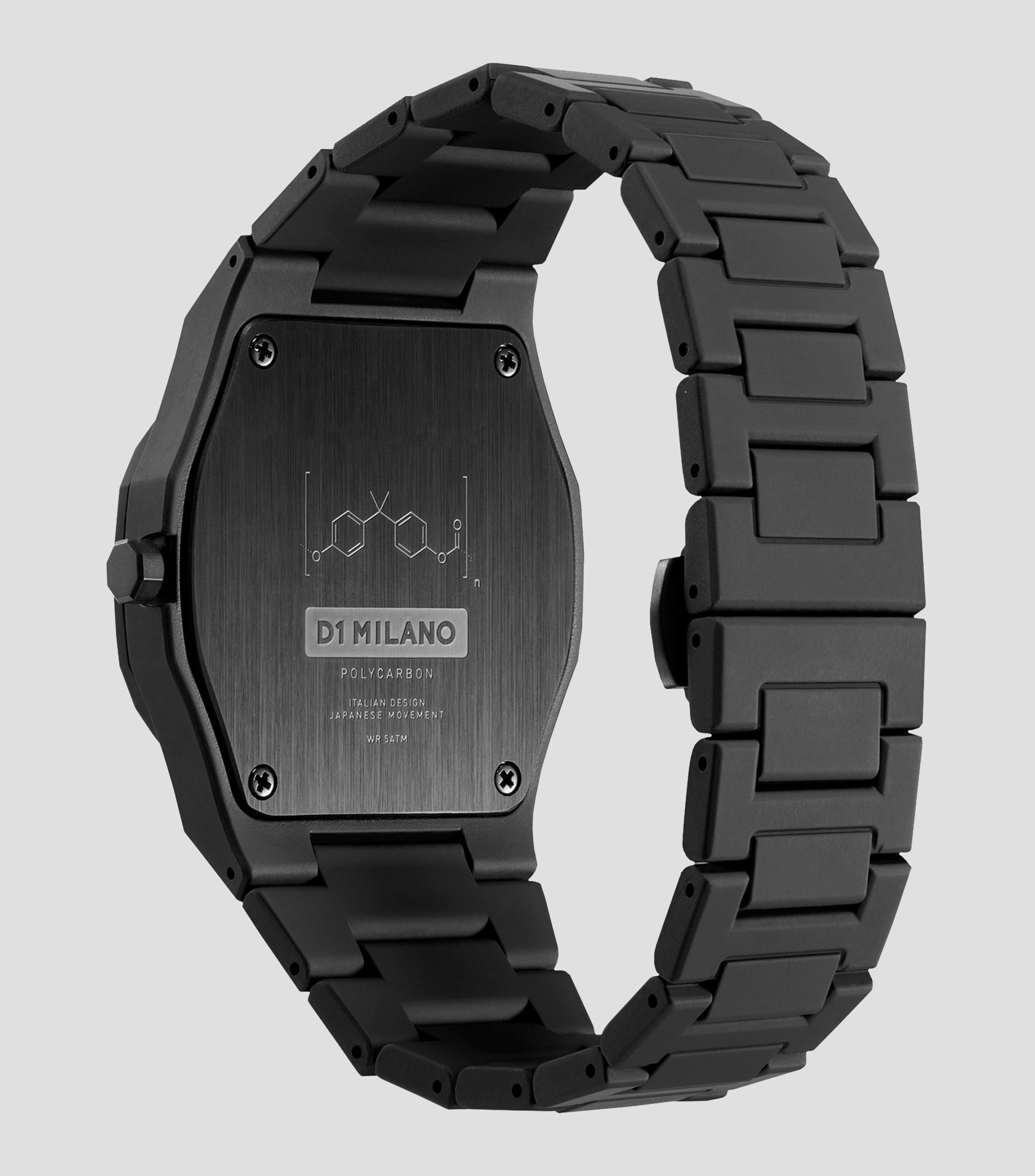 Reloj Unisex Dawn light casual, Negro