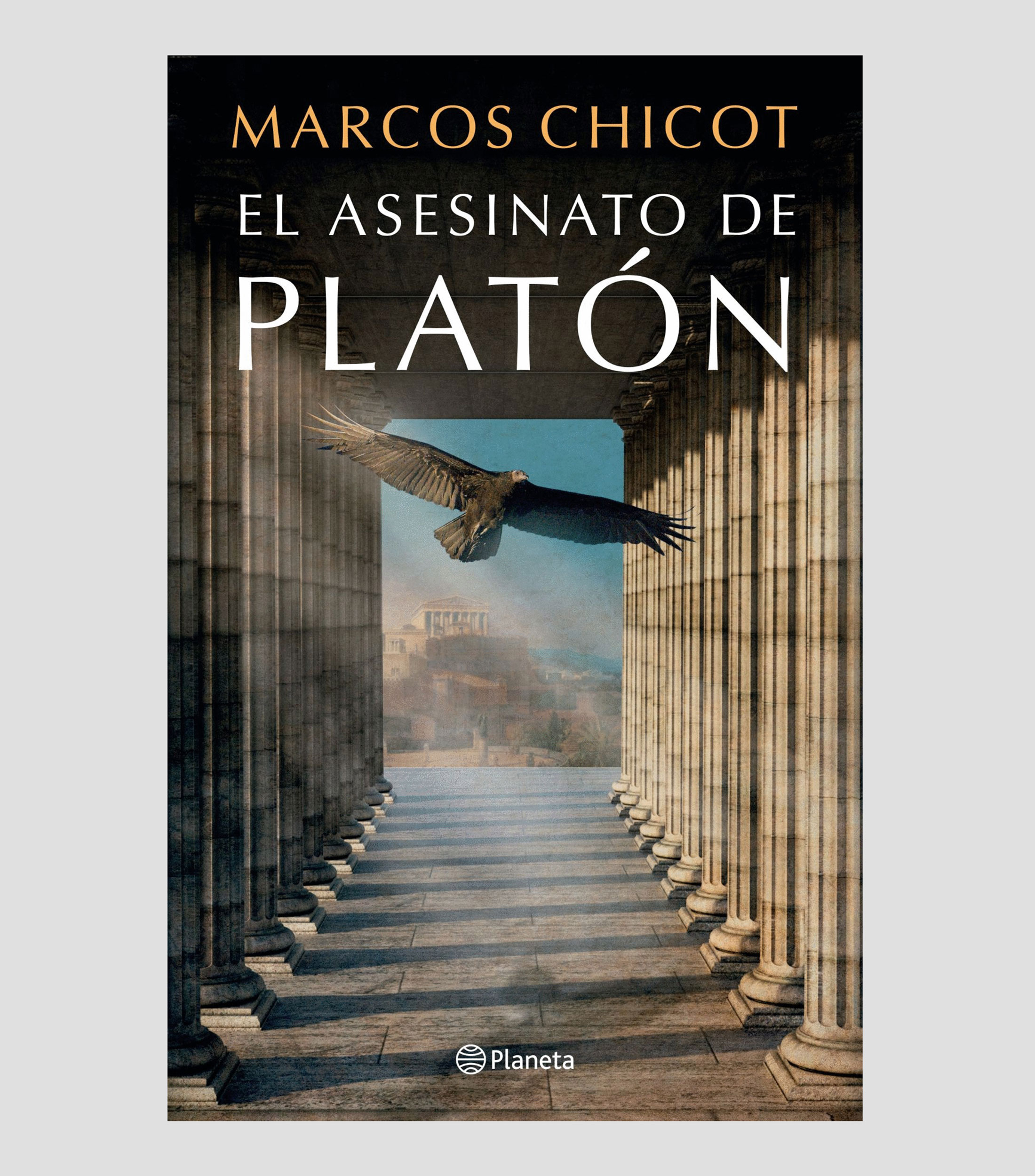NovelaEl asesinato de Platón, Marcos Chicot