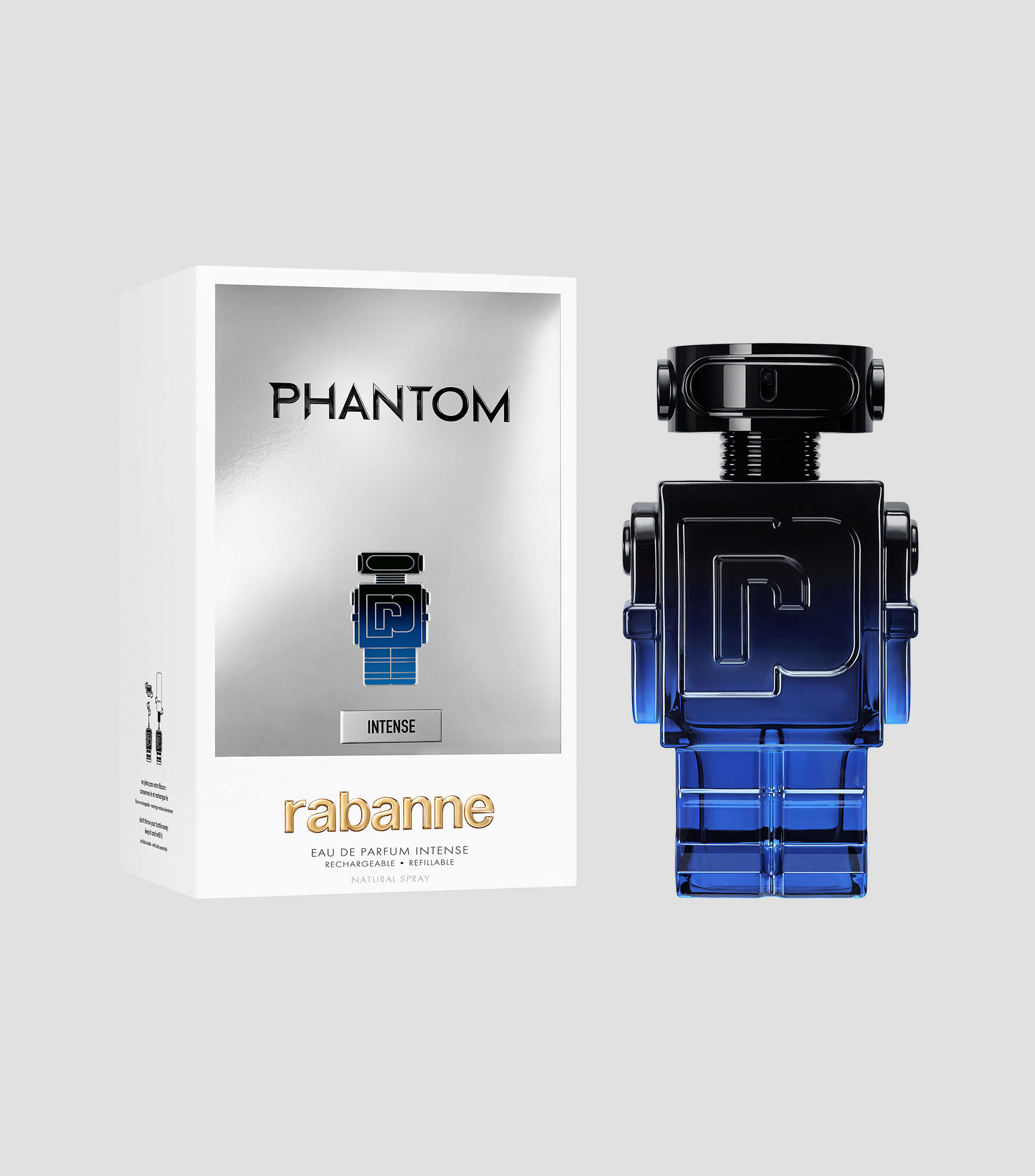Perfume Phantom Intense, Eau de Parfum 150 ml para Hombre