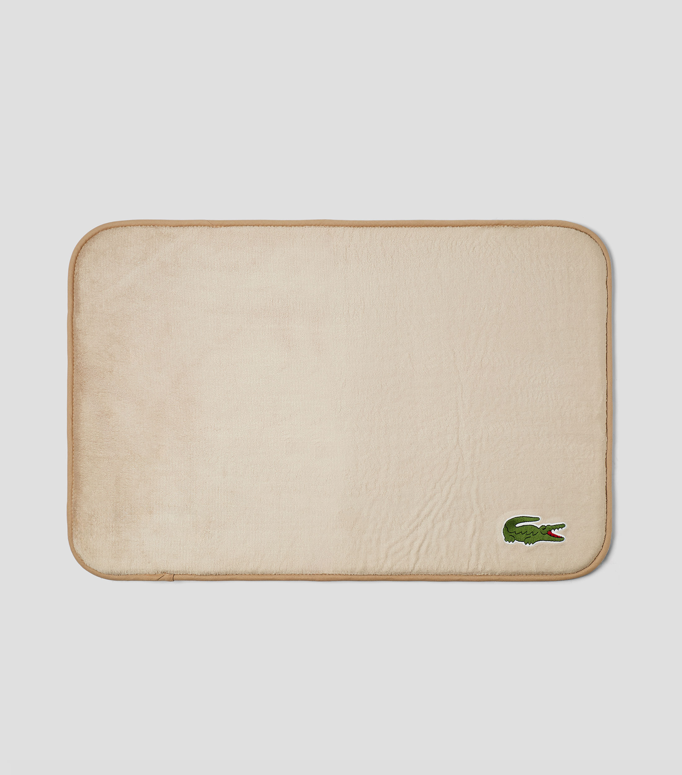 Tapete de Baño Cocodrilo arena rectangular
