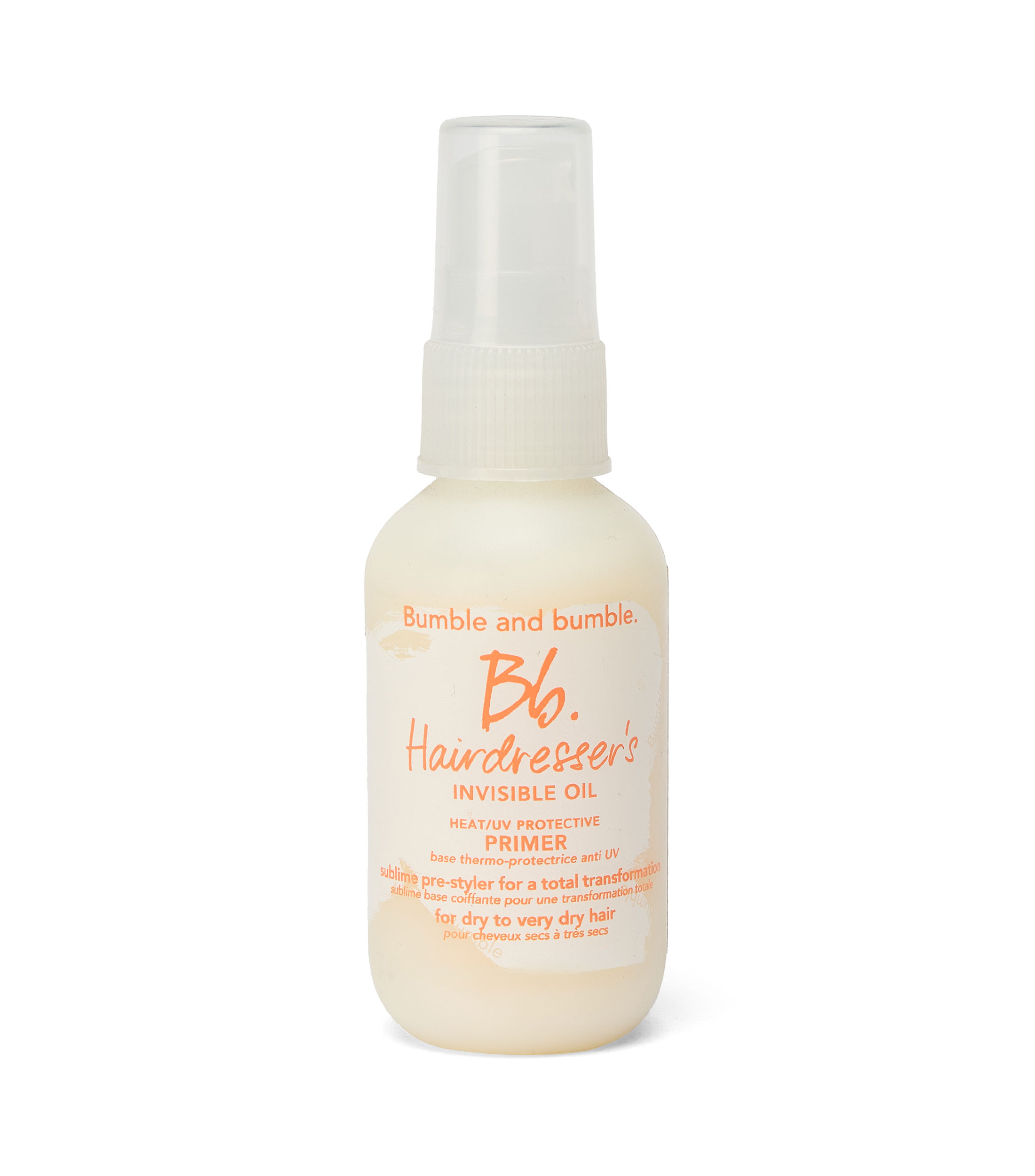 Base termo protectora Hairdresseraposs Invisible Oil Heat UV Protective Primer, 60 ml