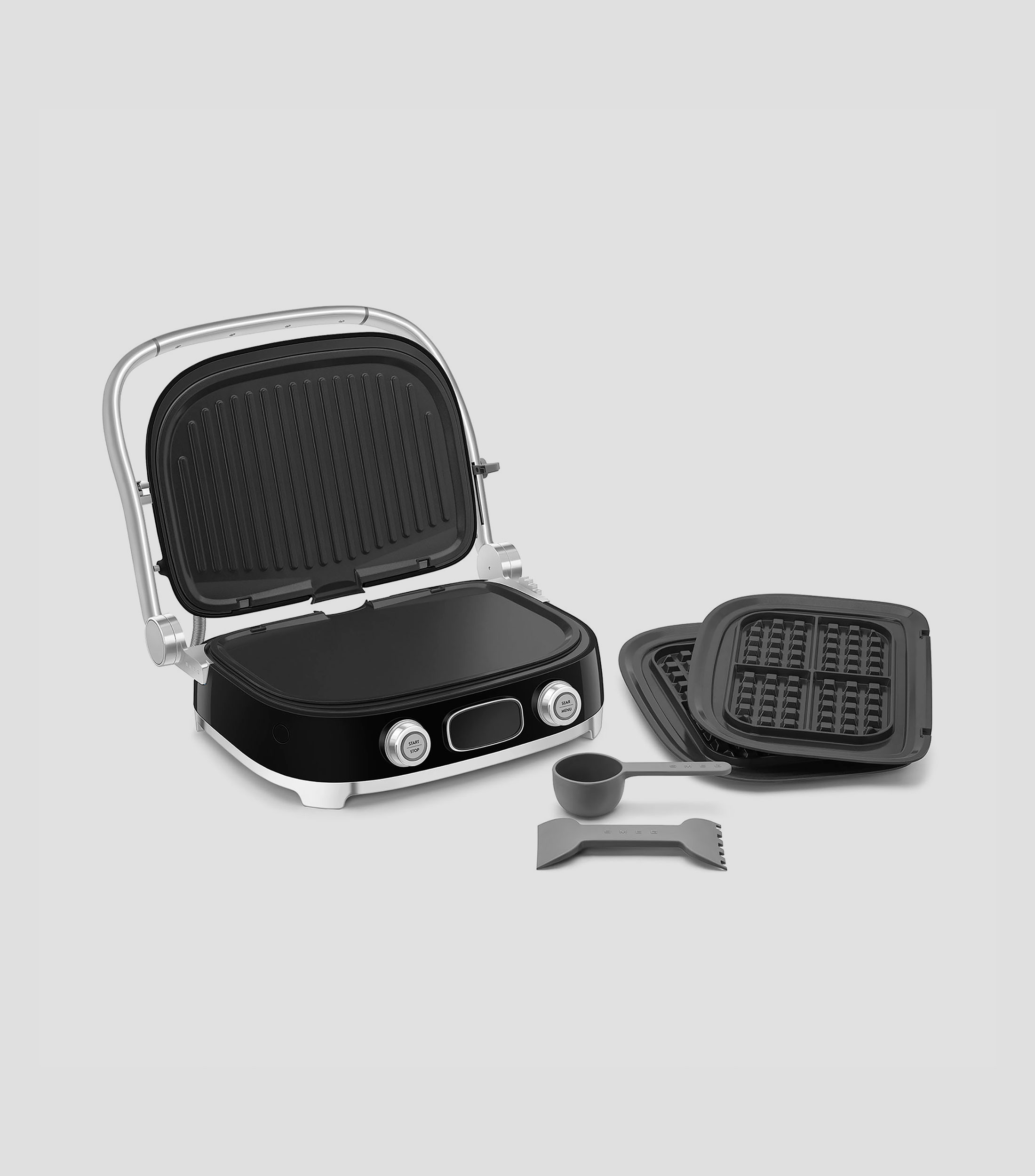 Parrilla Eléctrica Grill Multiusos 2 quemadores