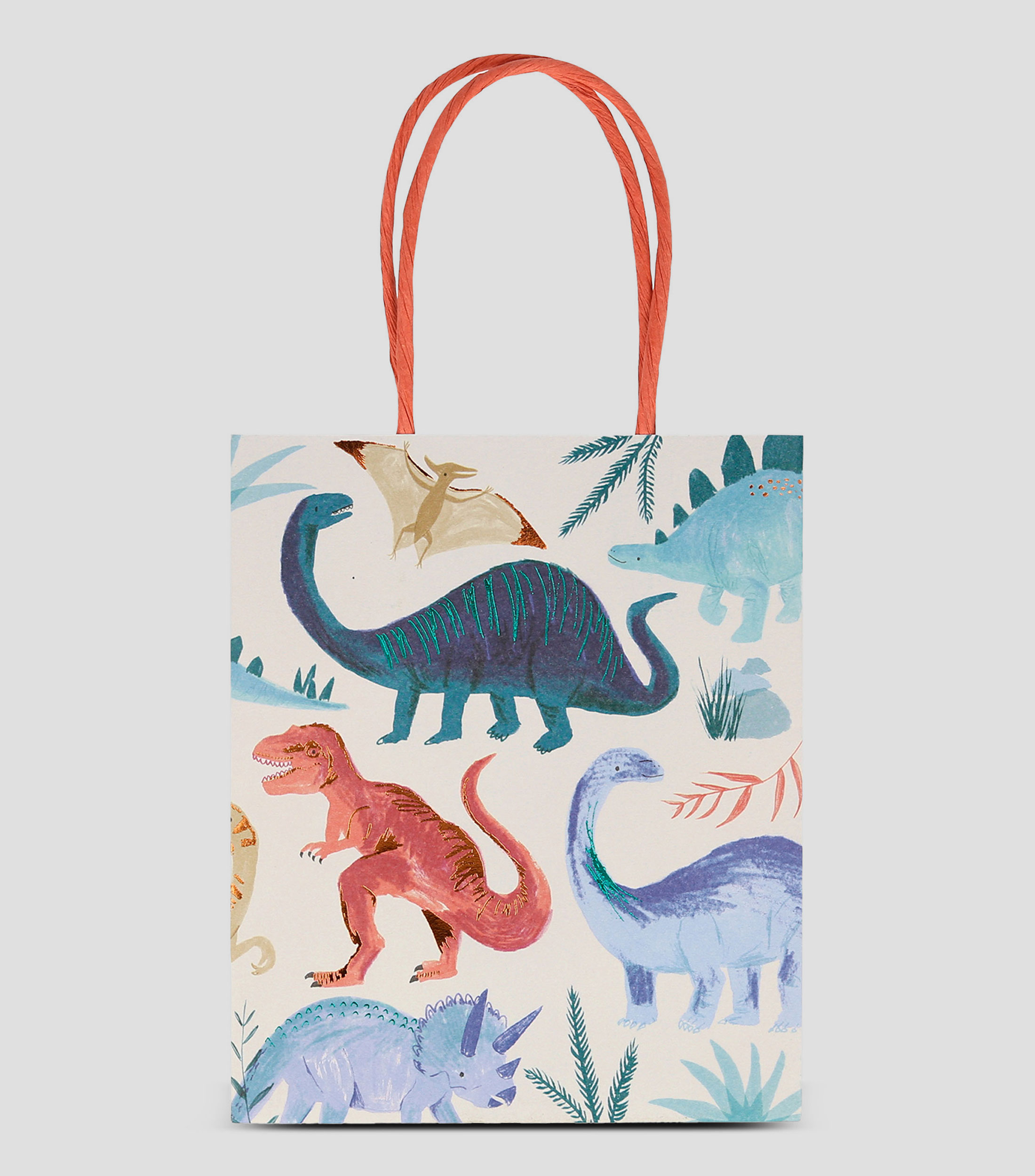 Set 8 bolsas para fiesta Dinosaur Kingdom