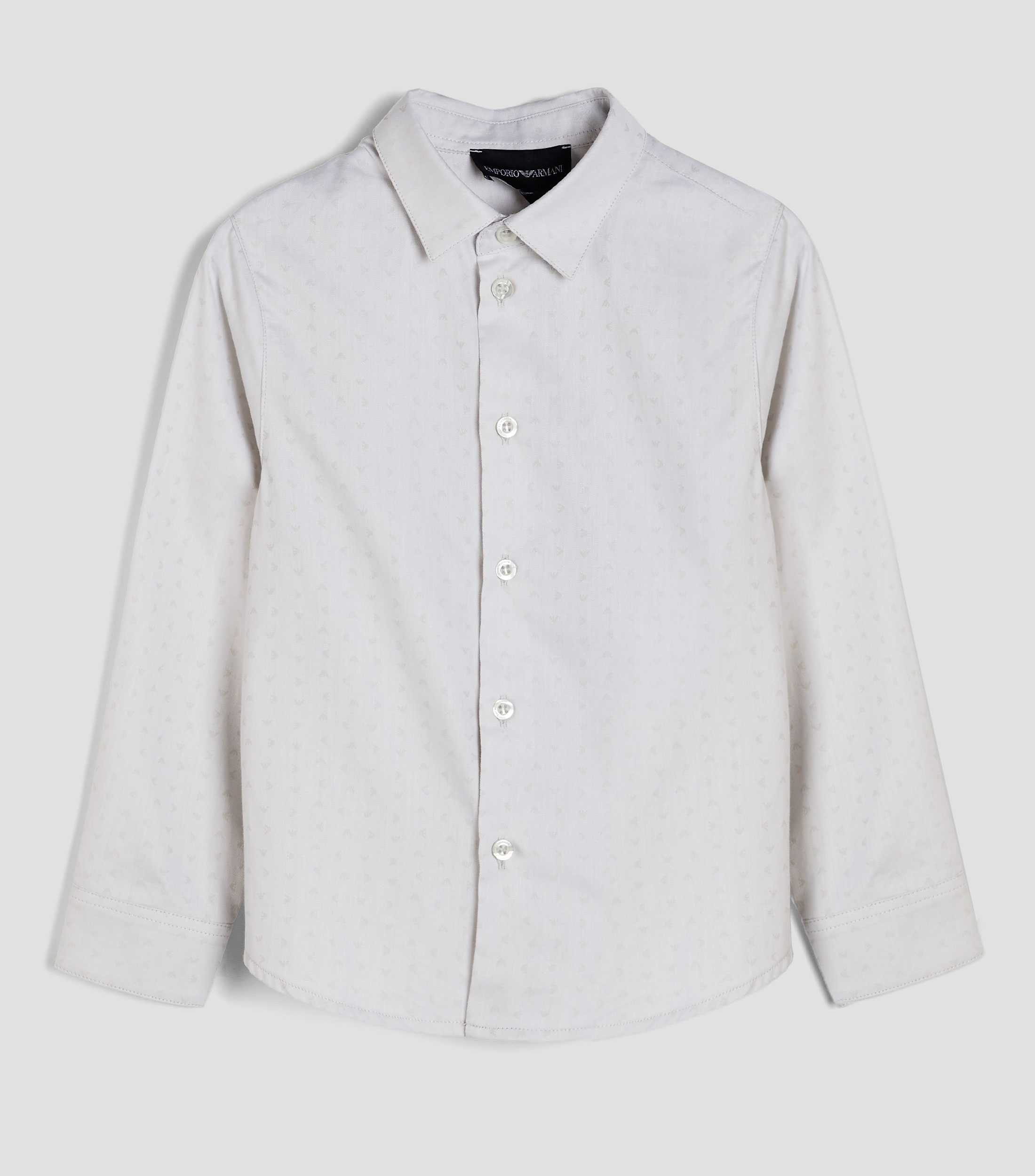 Camisa Estampada Manga Larga Niño