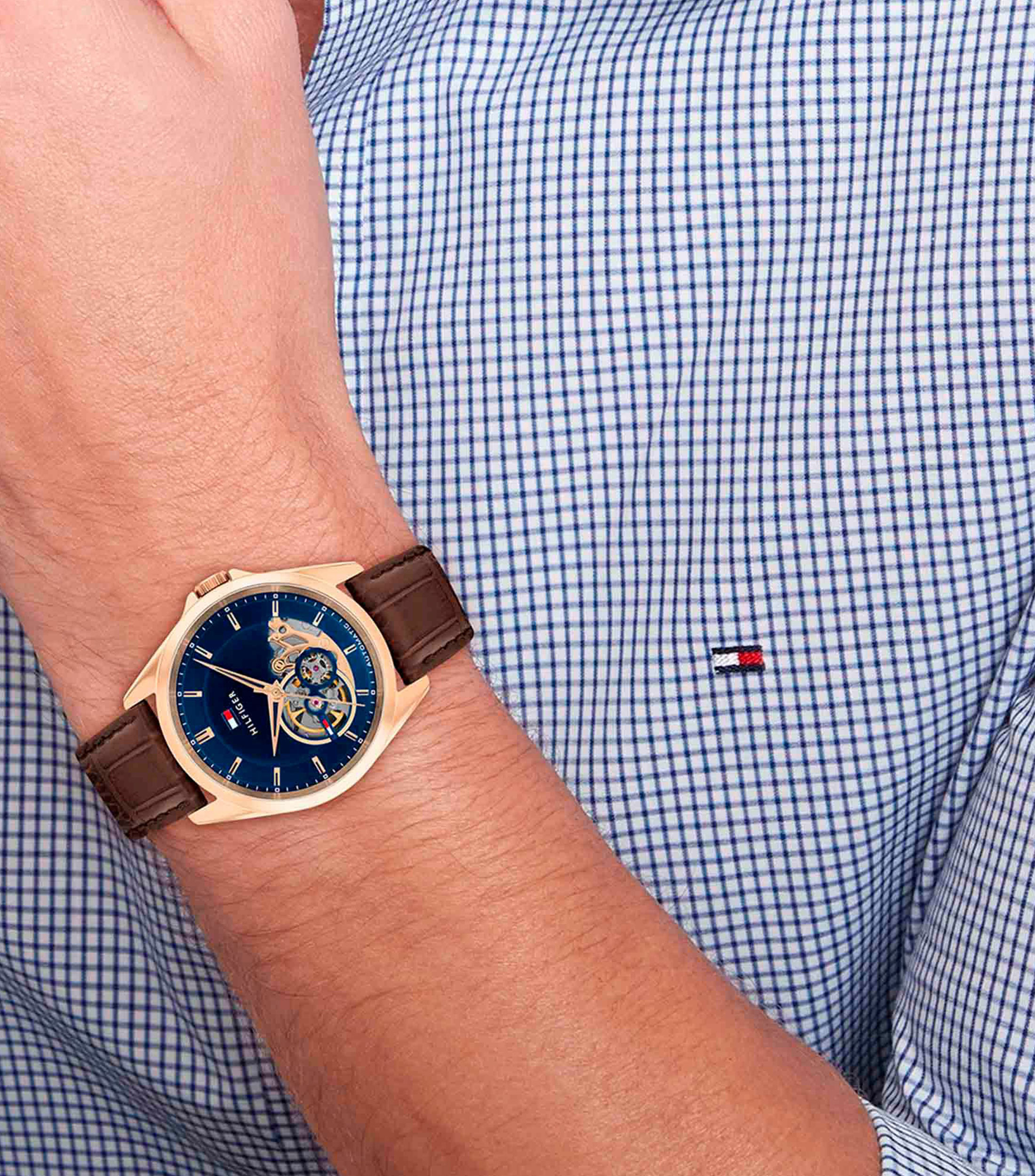 Reloj para Hombre Baker Deportivo, Dorado