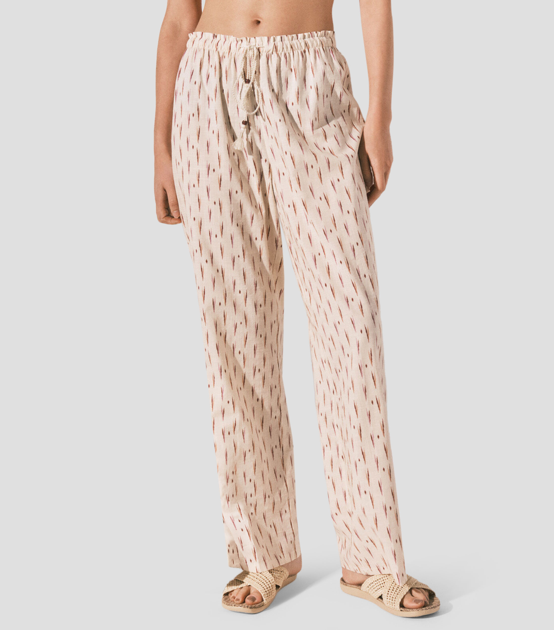 Pijama pantalón estampado Mujer