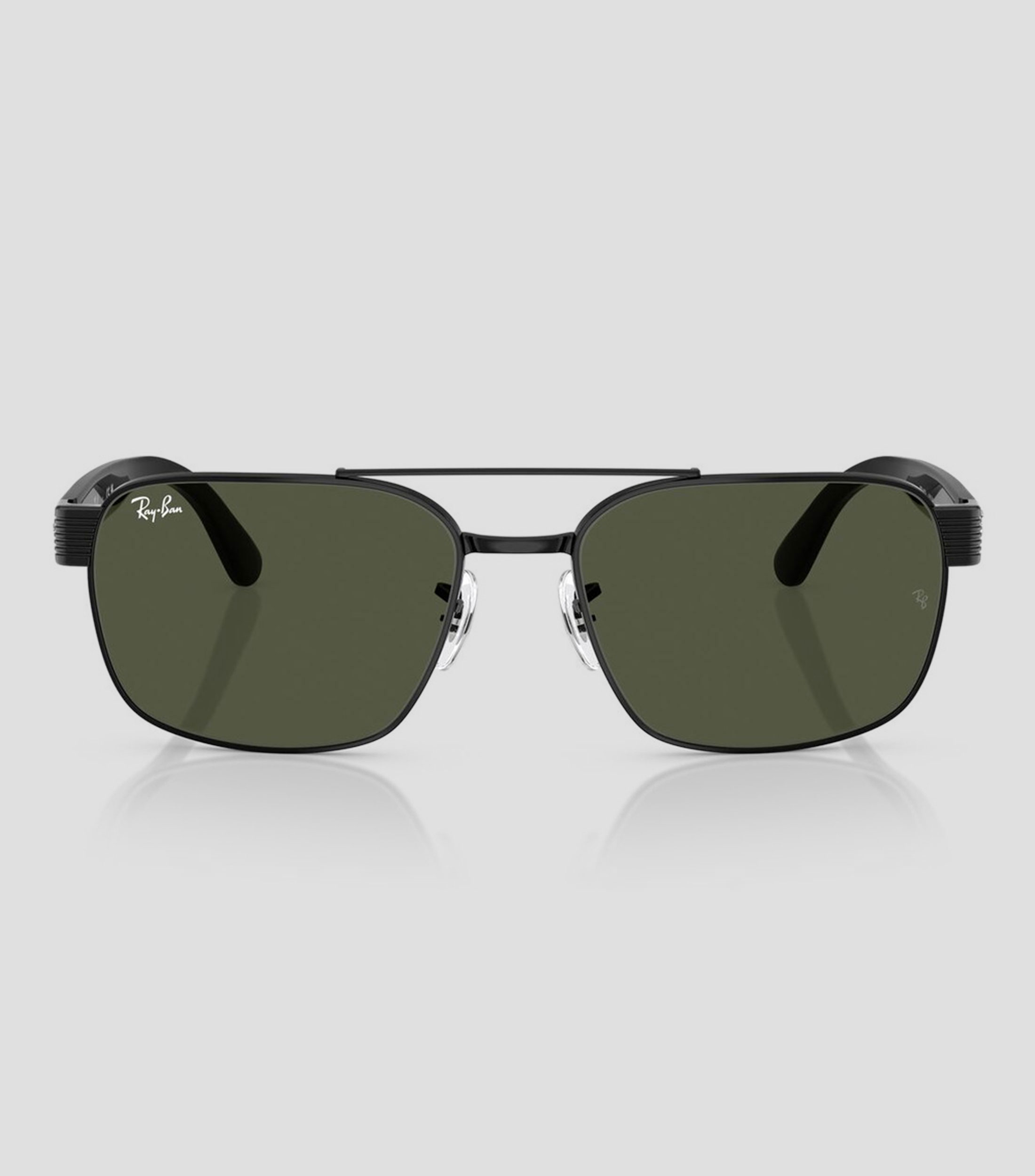Lentes de sol cuadrados Chromance negros Unisex