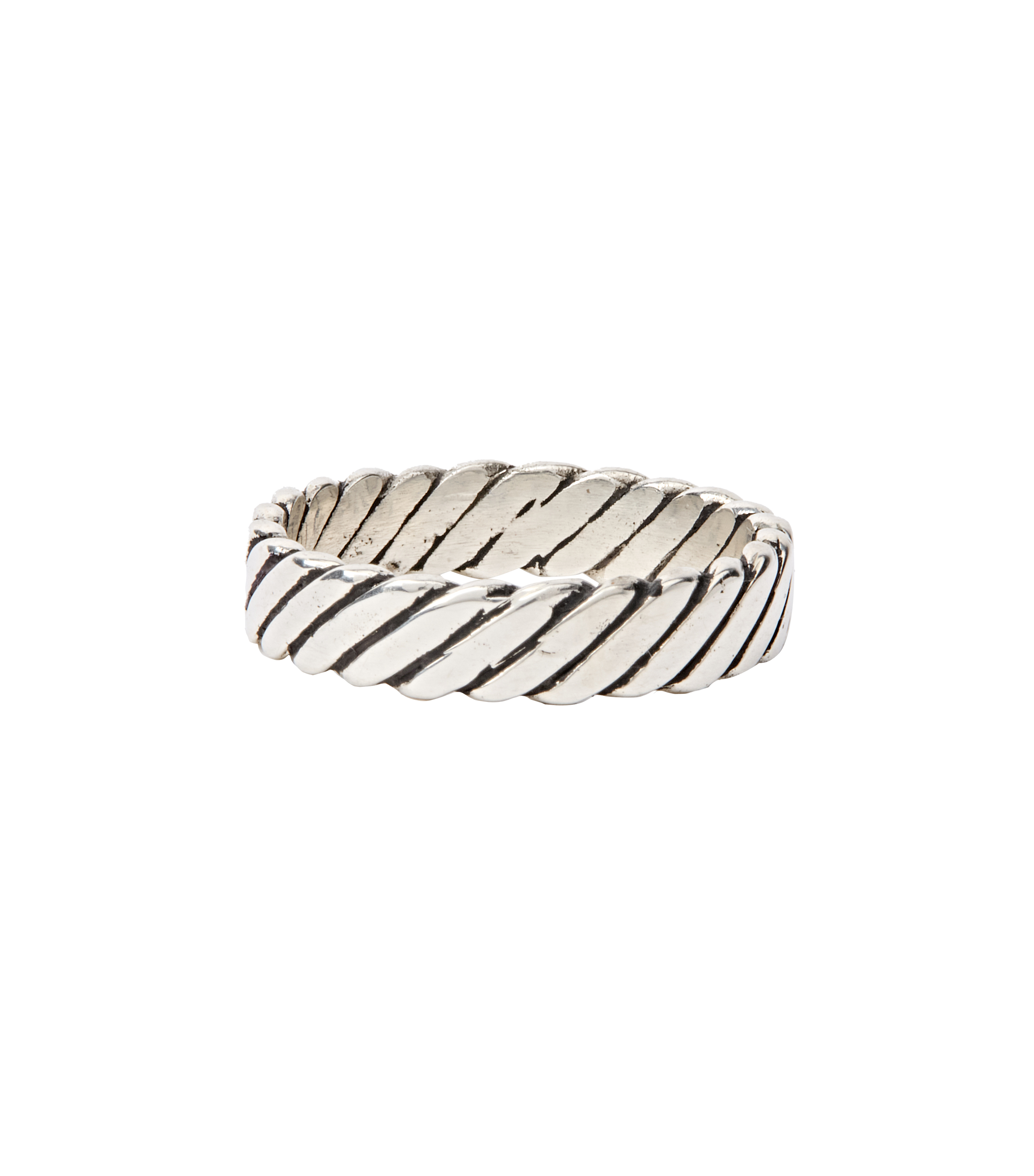 Anillo en Plata .925 Entrelazado Hombre