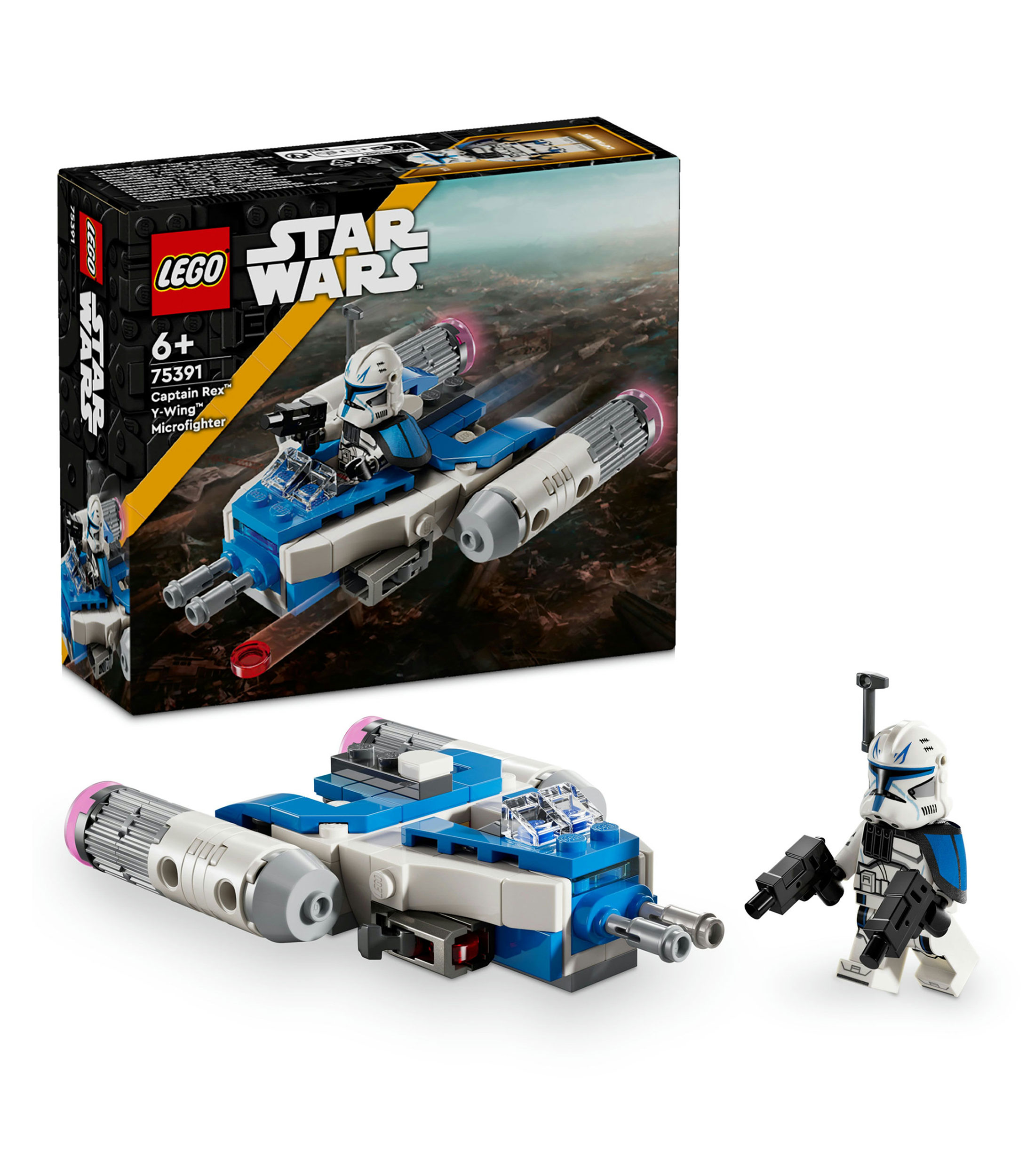 Lego Star Wars Microfighter YWing del Capitán Rex 75391