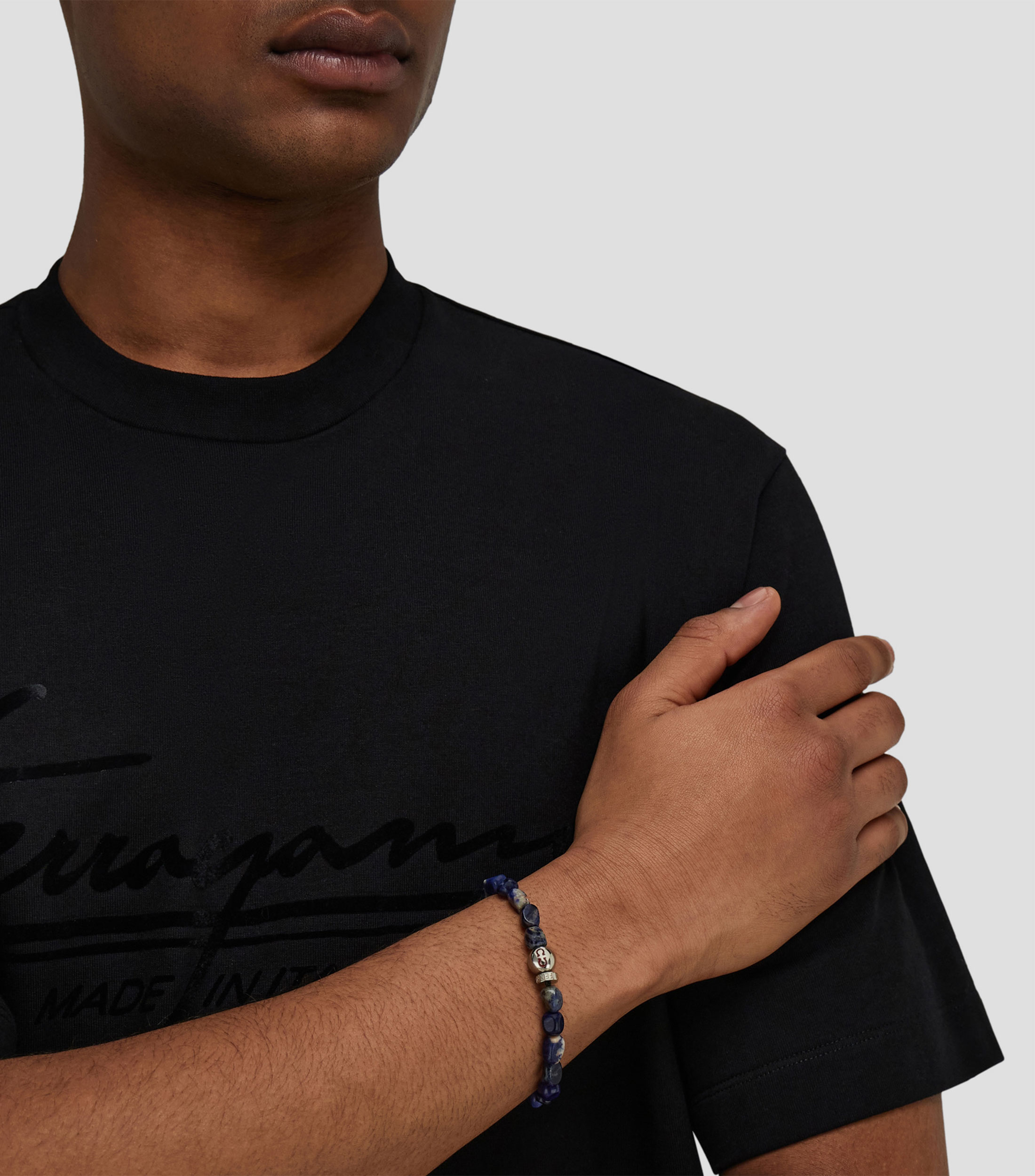 Pulsera con beads - Talla 17 Hombre