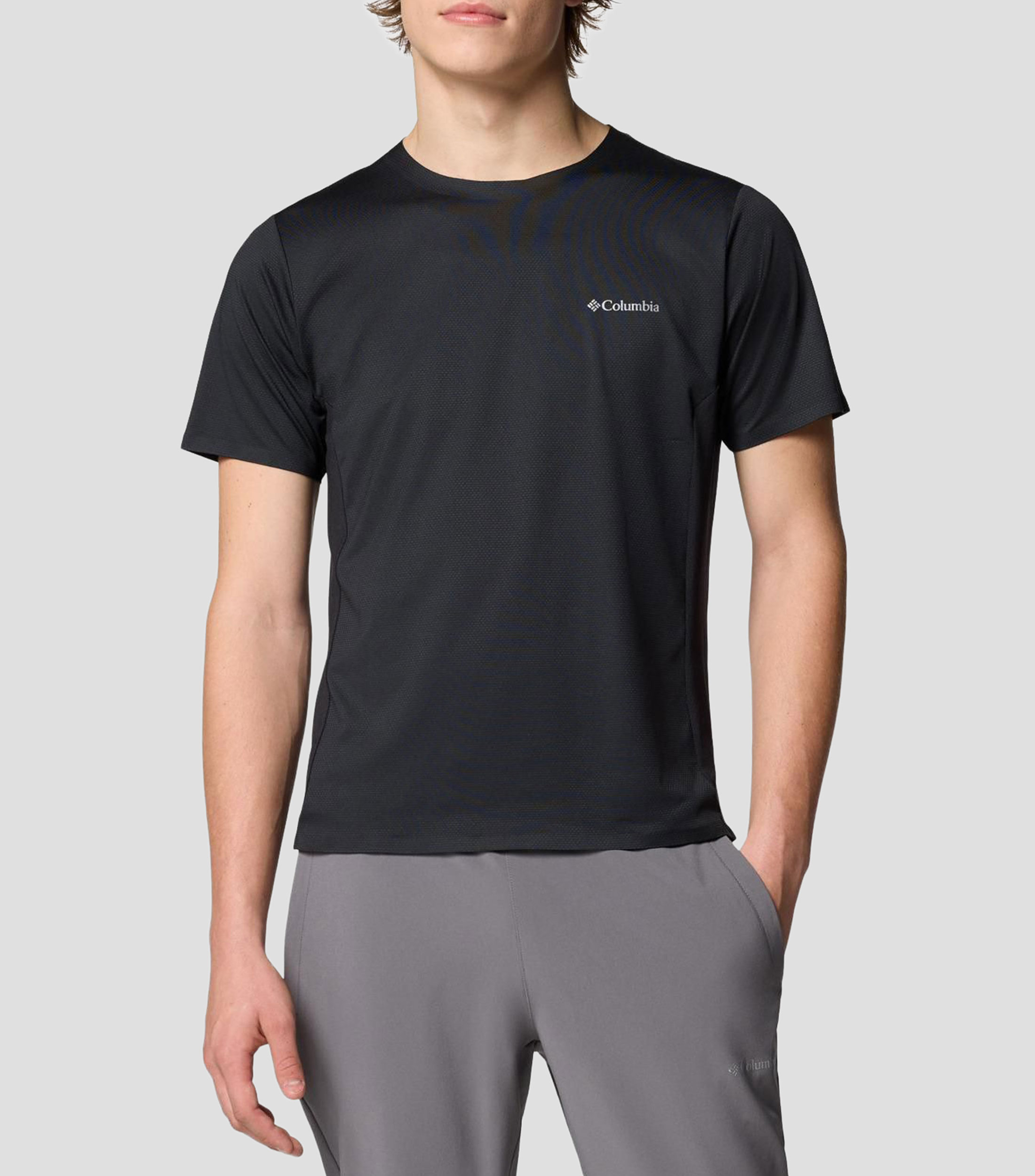 Playera para senderismo Three Pitch lisa Hombre
