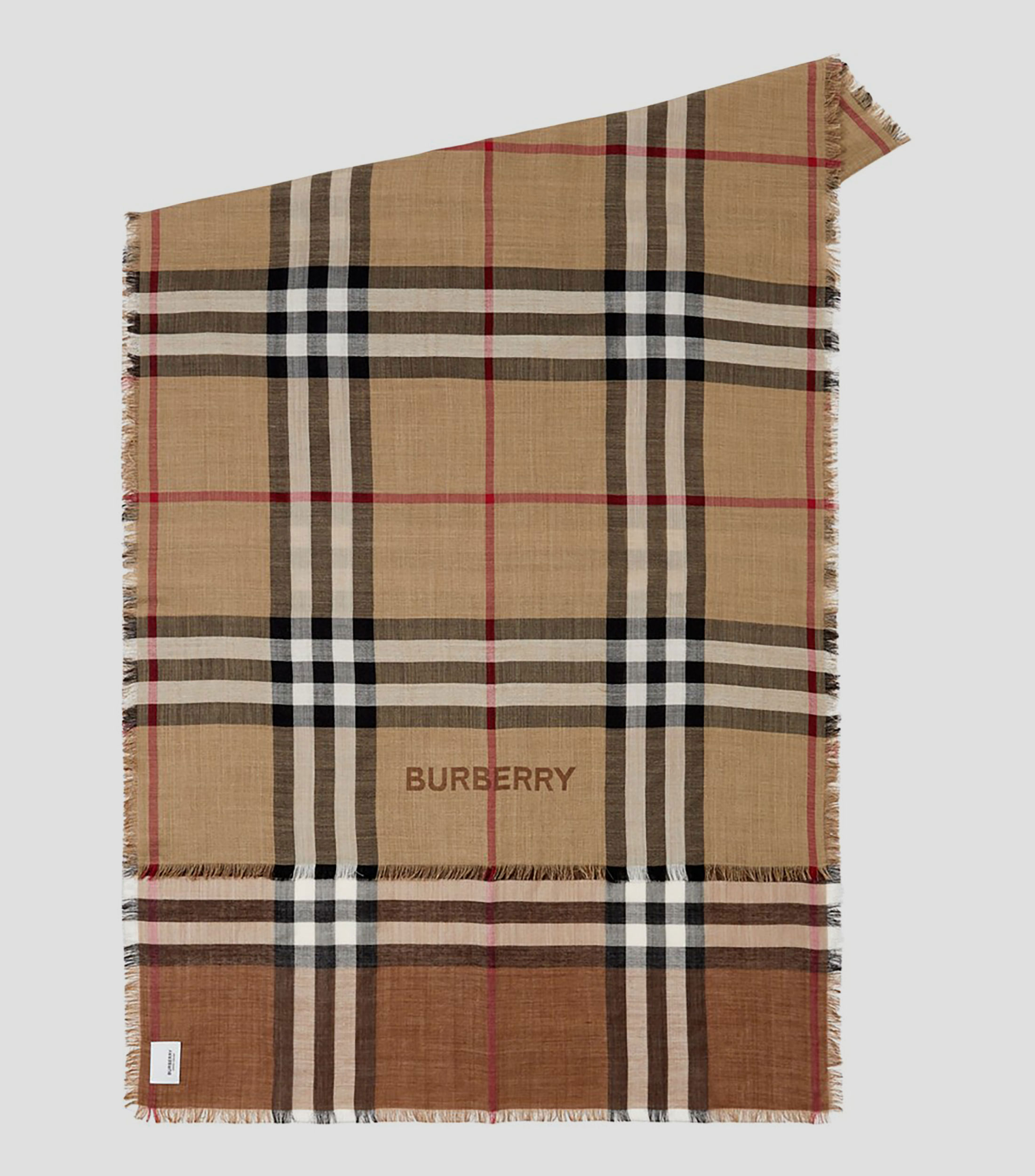 Bufanda reversible Check Mujer