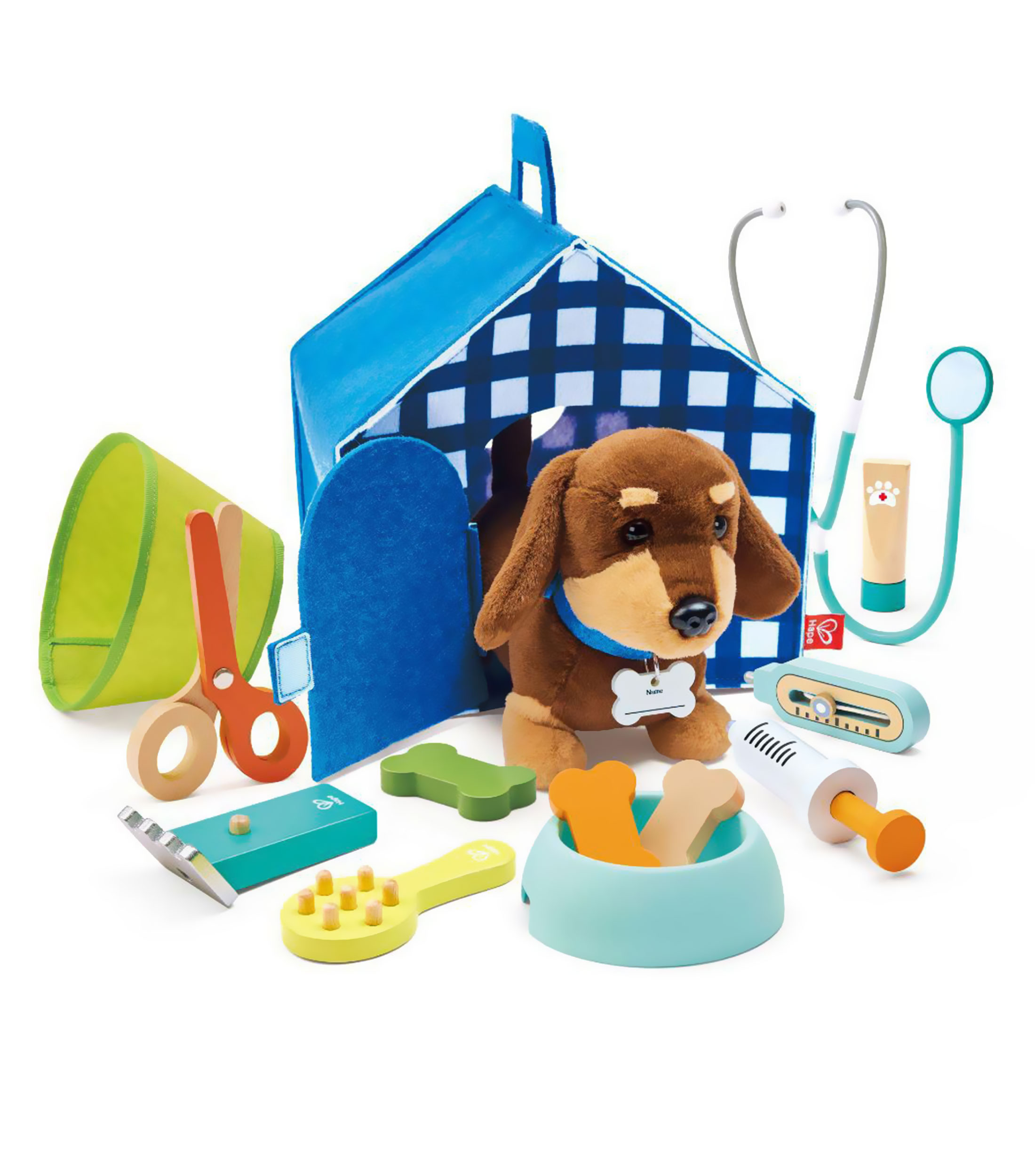 Set de Veterinario Clínica de Cuidado de Cachorros