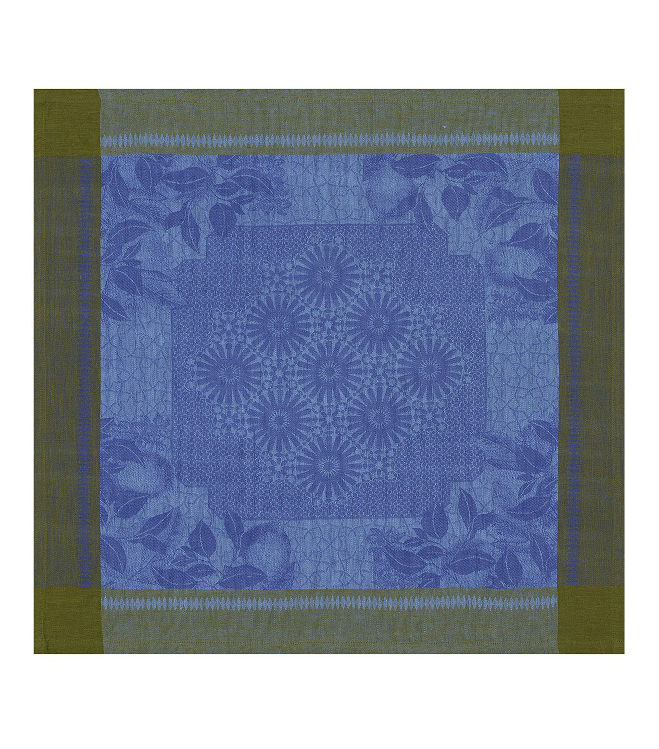 Servilleta con flores Azul