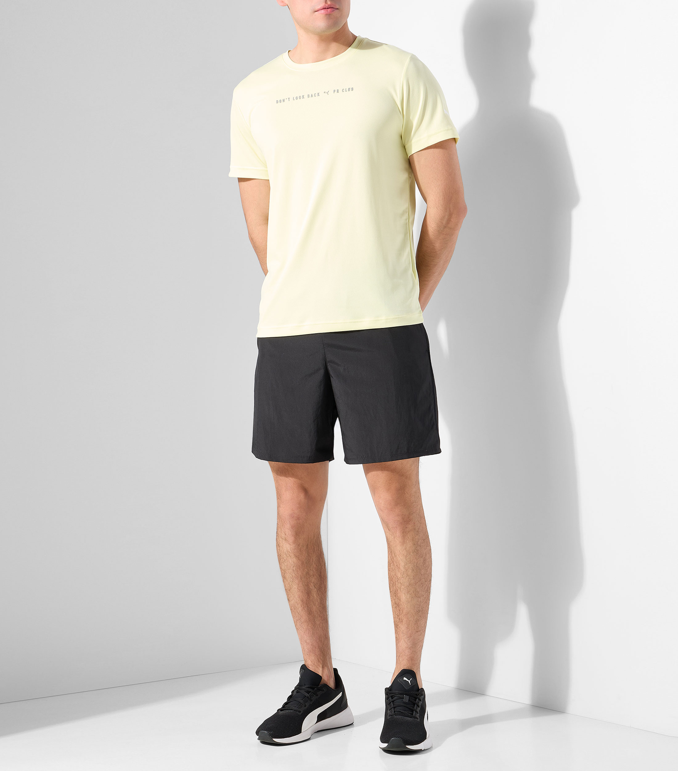 Playera para correr lisa Club Hombre