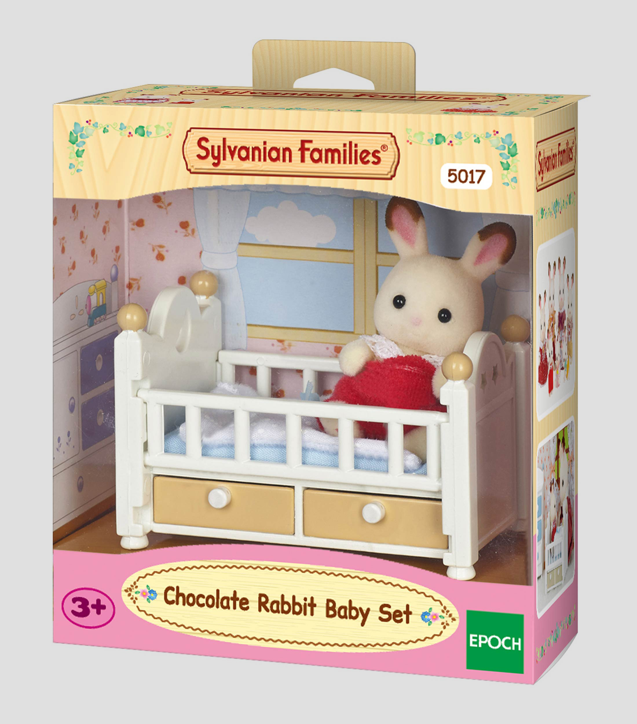 Set de Cuna Crème Conejo Chocolate