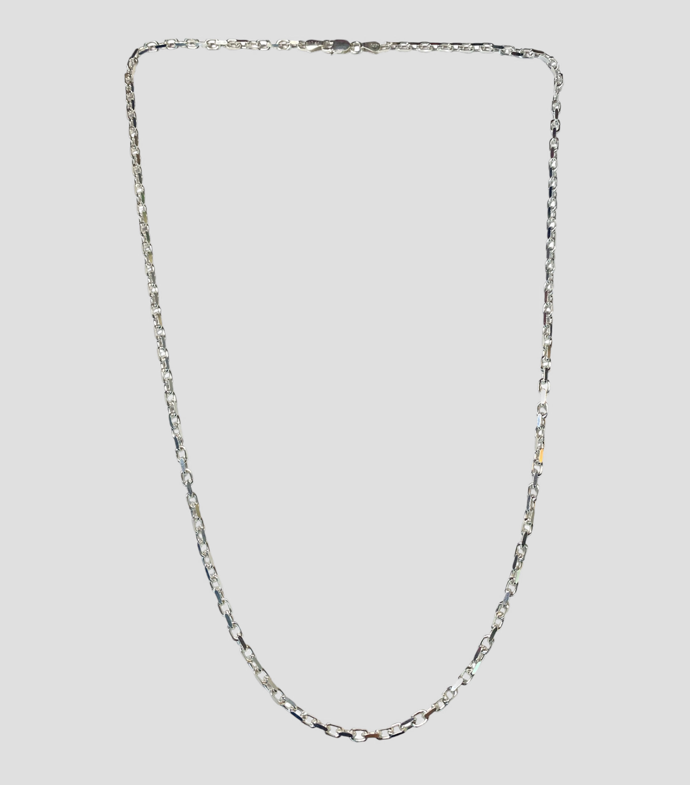 Cadena en Plata .925 tipo inglesa Hombre