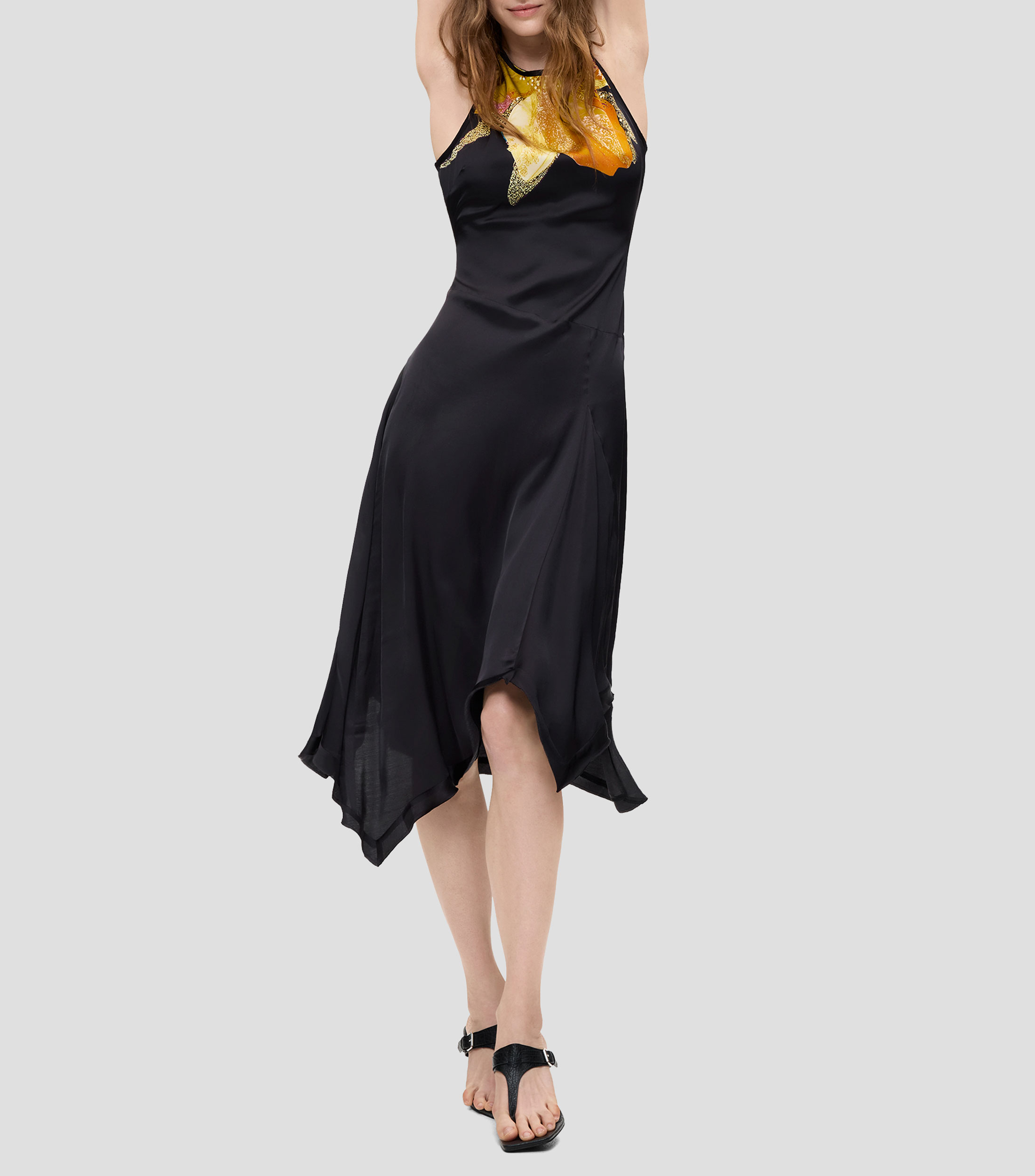 Vestido midi Rimini con estampado Mujer