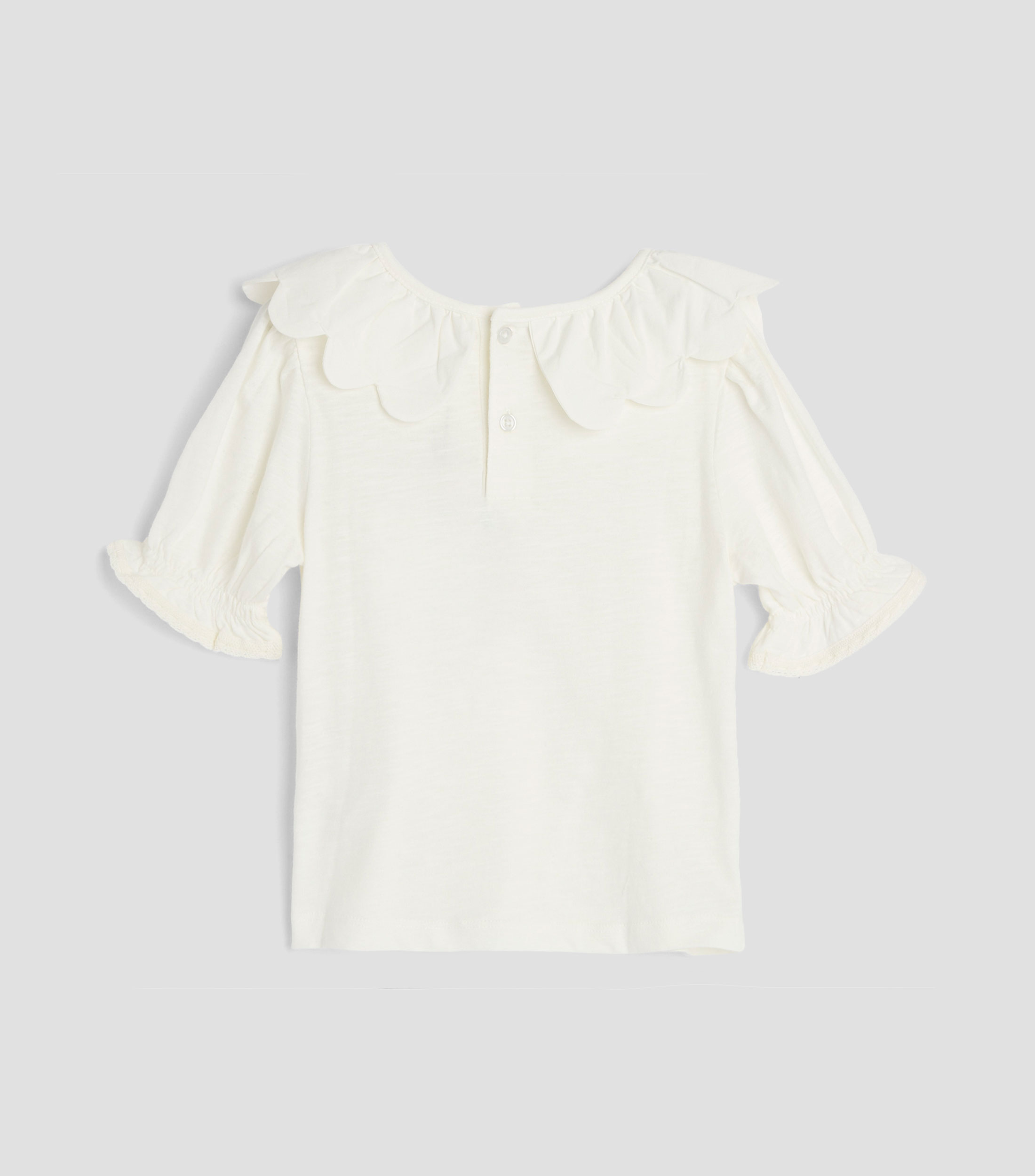 Playera cuello redondo manga corta fantasía Niña