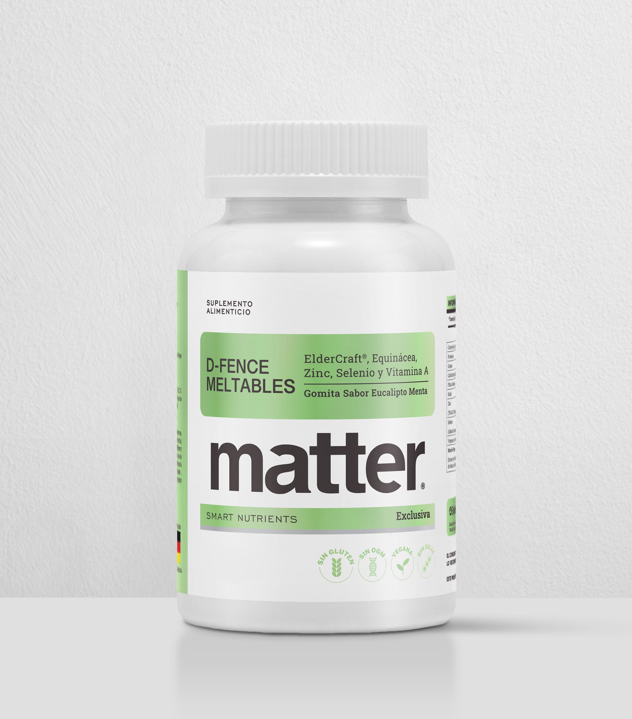 Suplemento alimenticio D-fence Meltables, 180 g