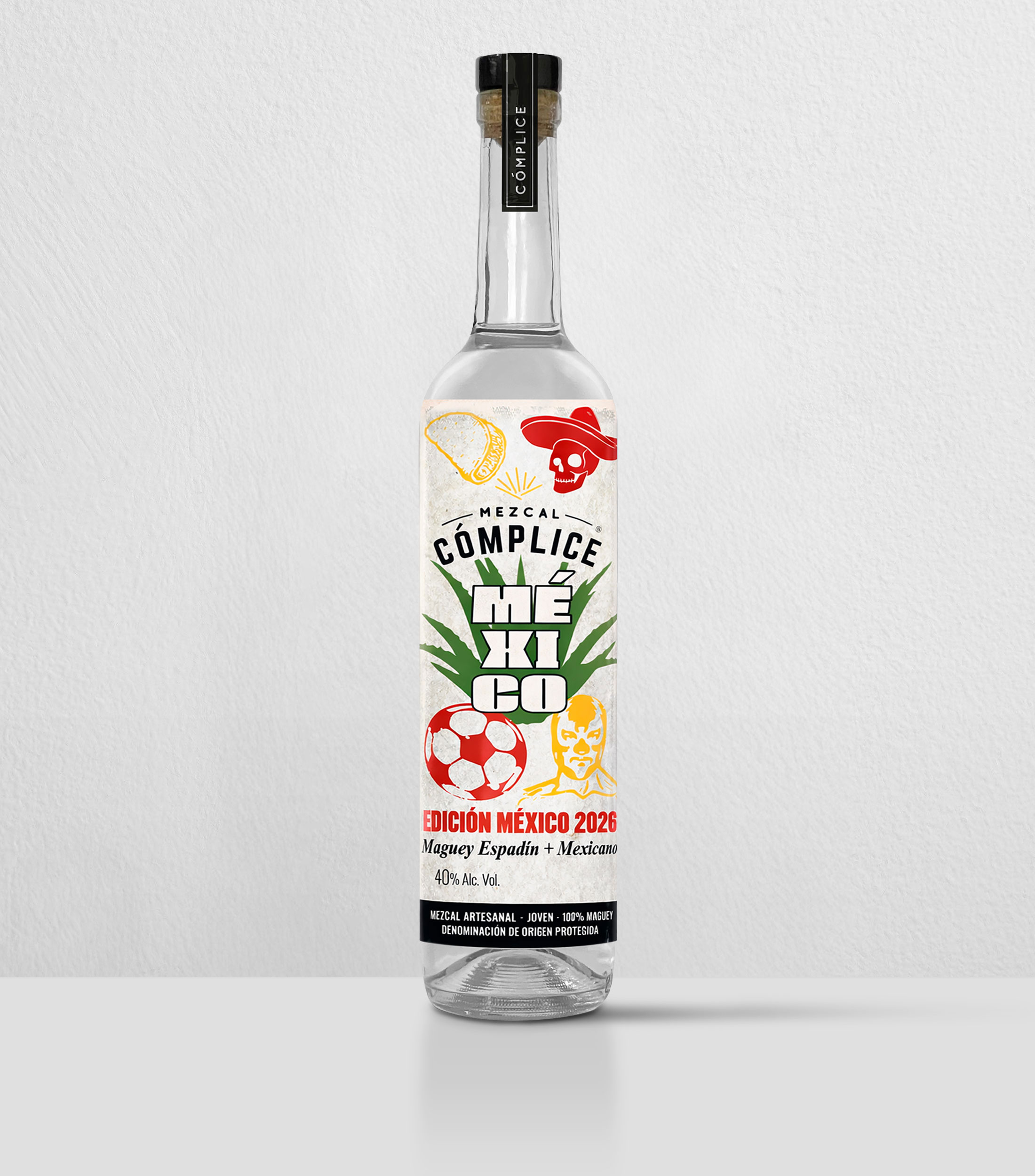 Mezcal Cómplice Mexicano - Edición México 2026, 750 ml