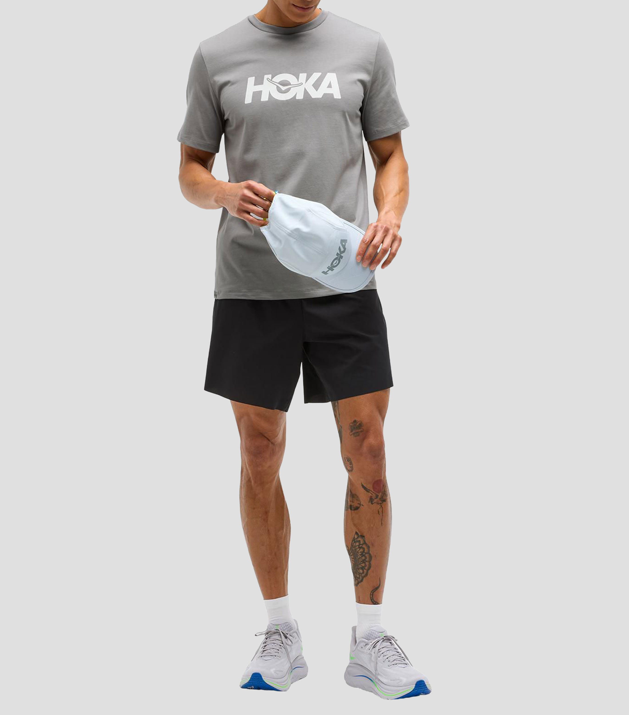 Playera cuello redondo manga corta lisa Hombre