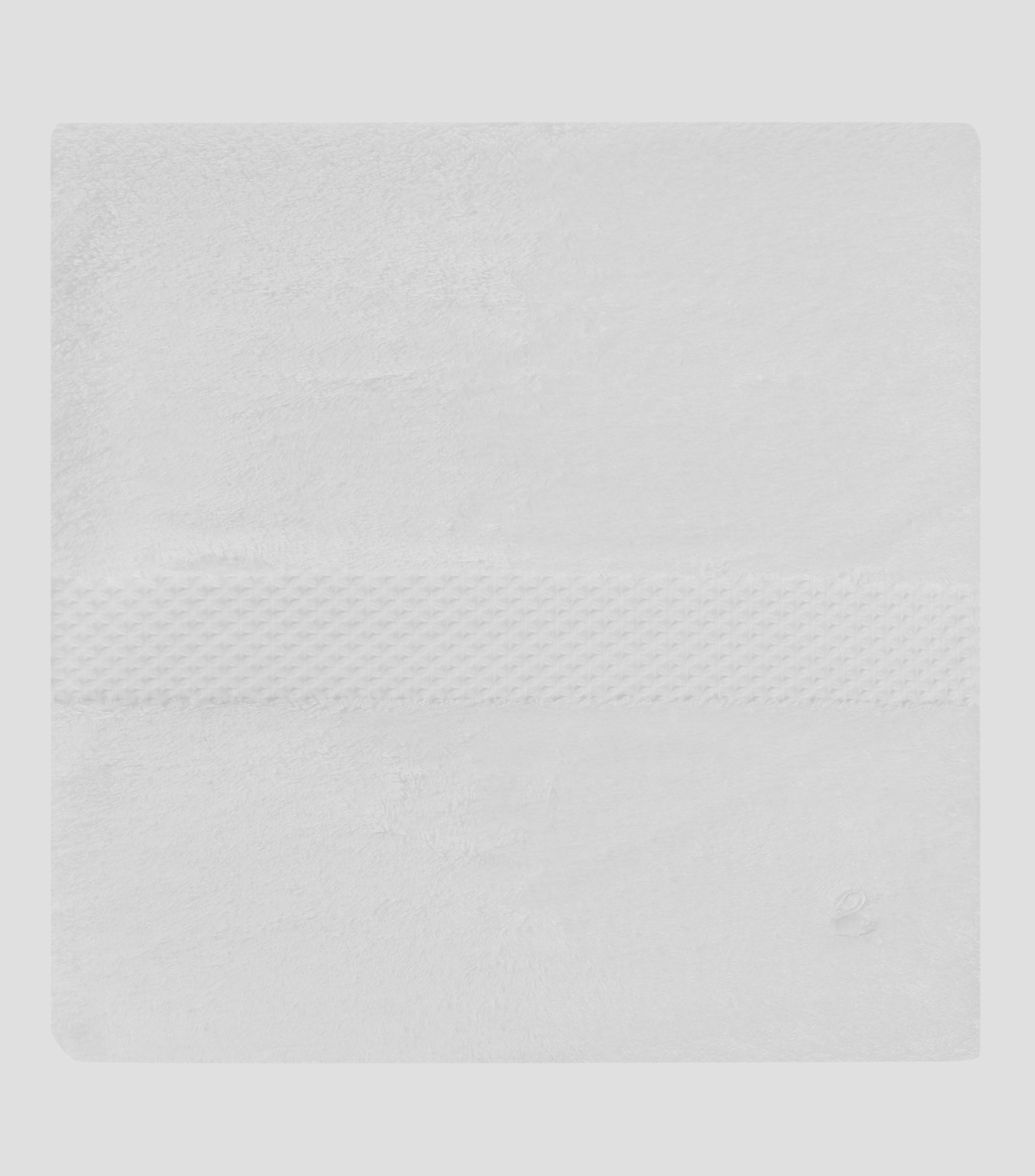 Toalla de medio baño Etoile blanca