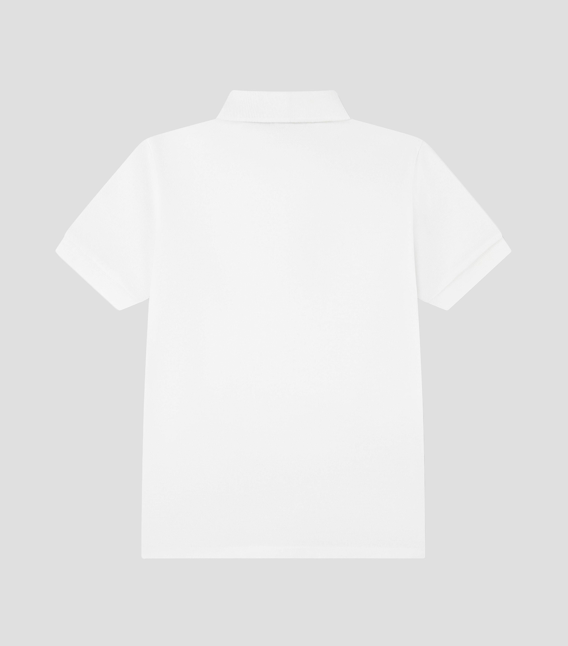 Playera tipo polo manga corta lisa Niño